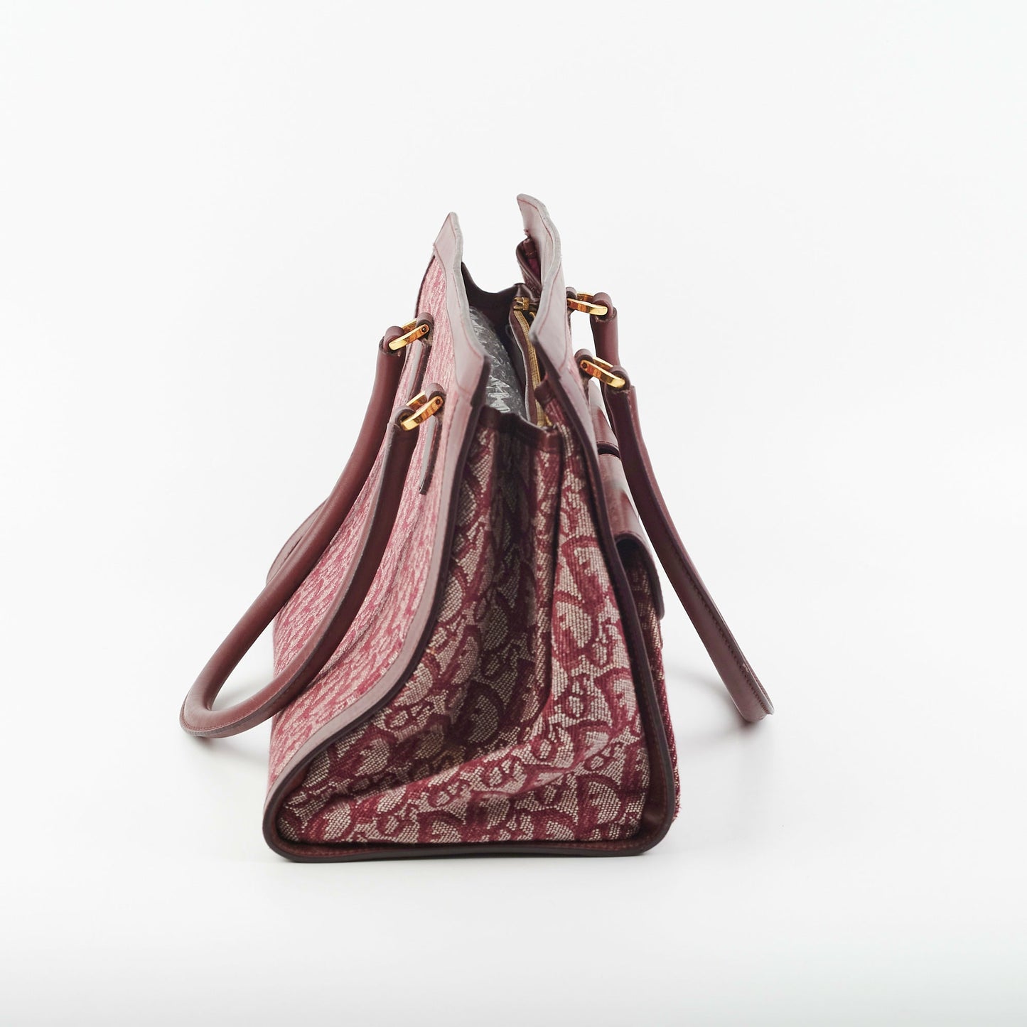 Christian Dior Trotter Tote Bag Bordeaux