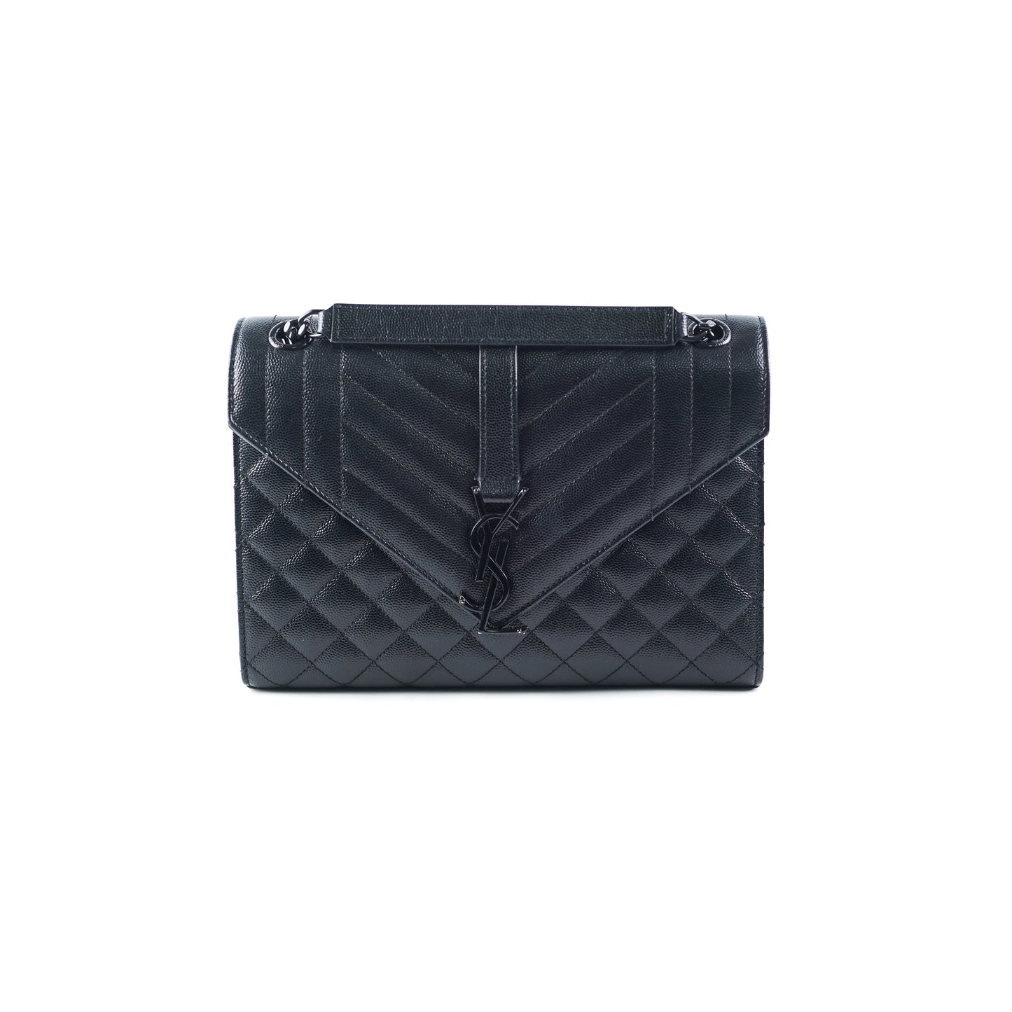 ITEM 22 - Saint Laurent Envelope Medium So Black