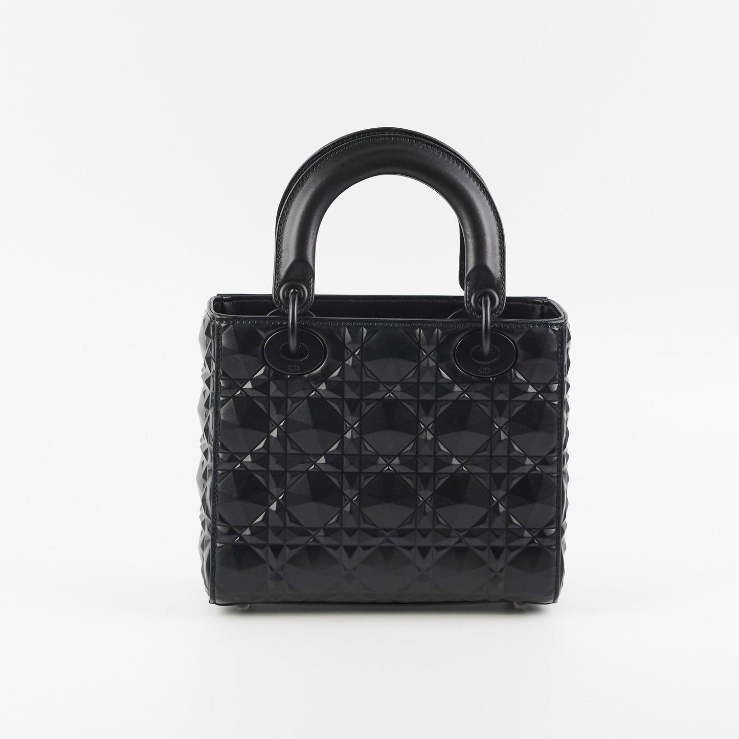 Christian Dior My ABC Lady Dior Calfskin Small Cannage Bag Black