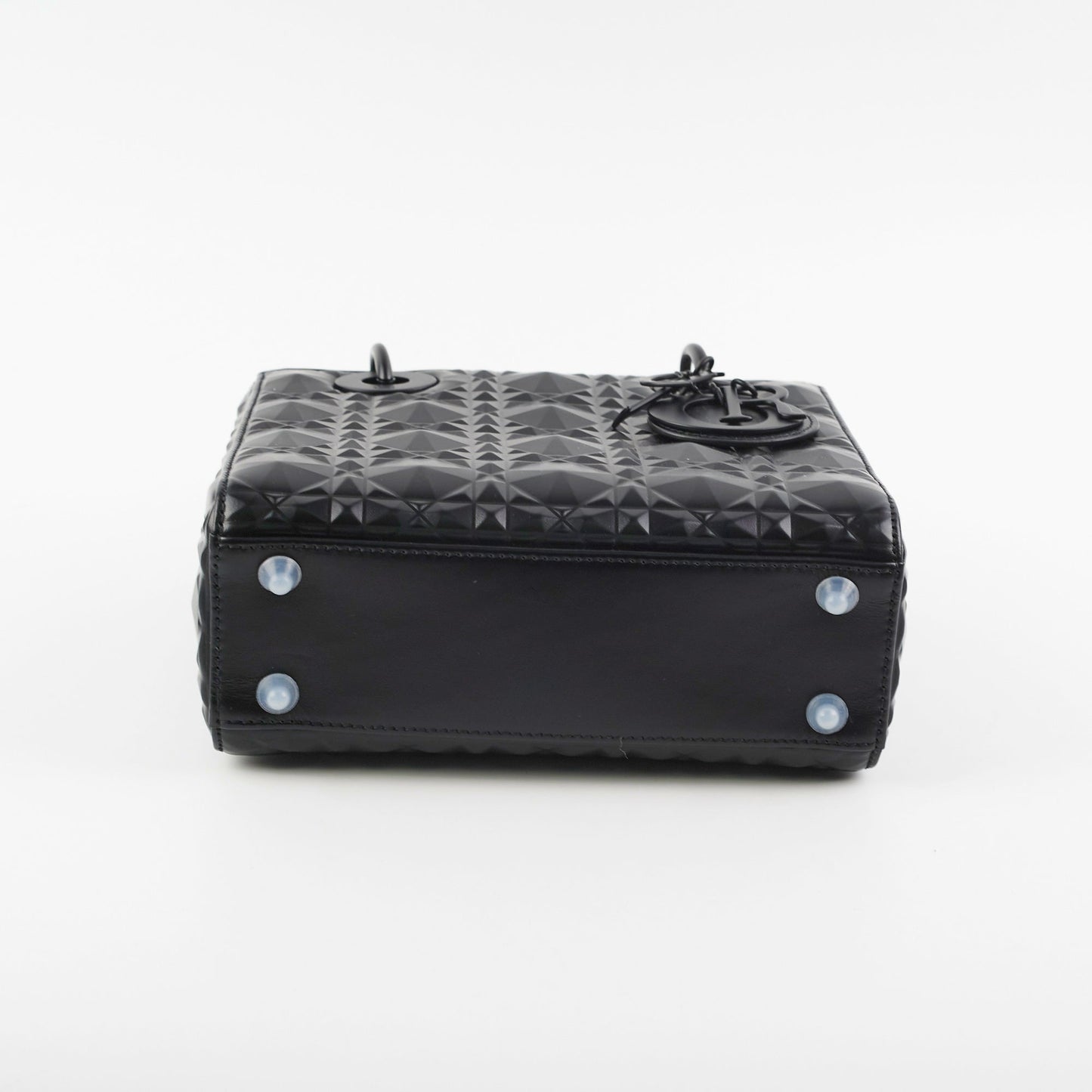 Christian Dior My ABC Lady Dior Calfskin Small Cannage Bag Black