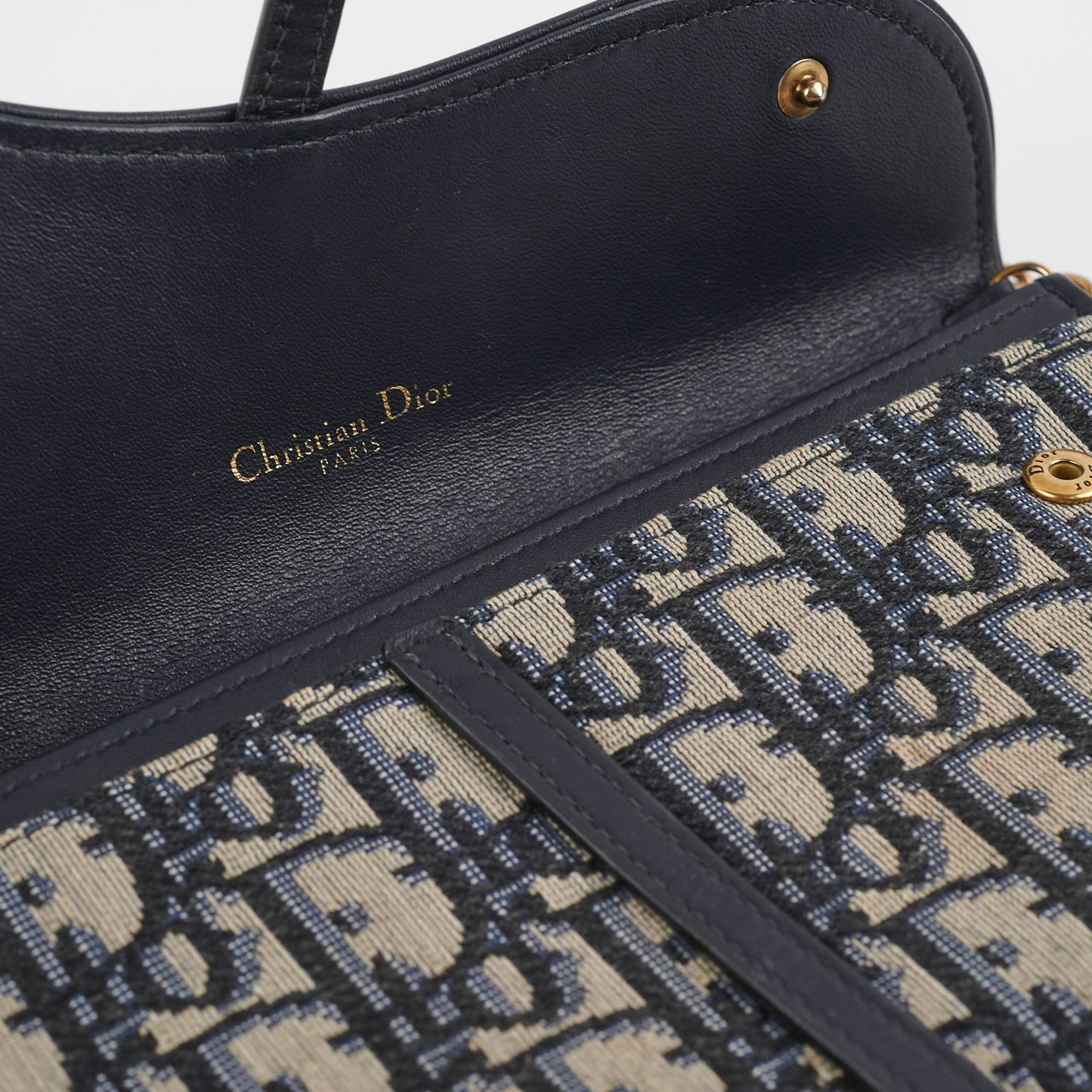 ITEM 4 - Dior Saddle Wallet on Chain WOC