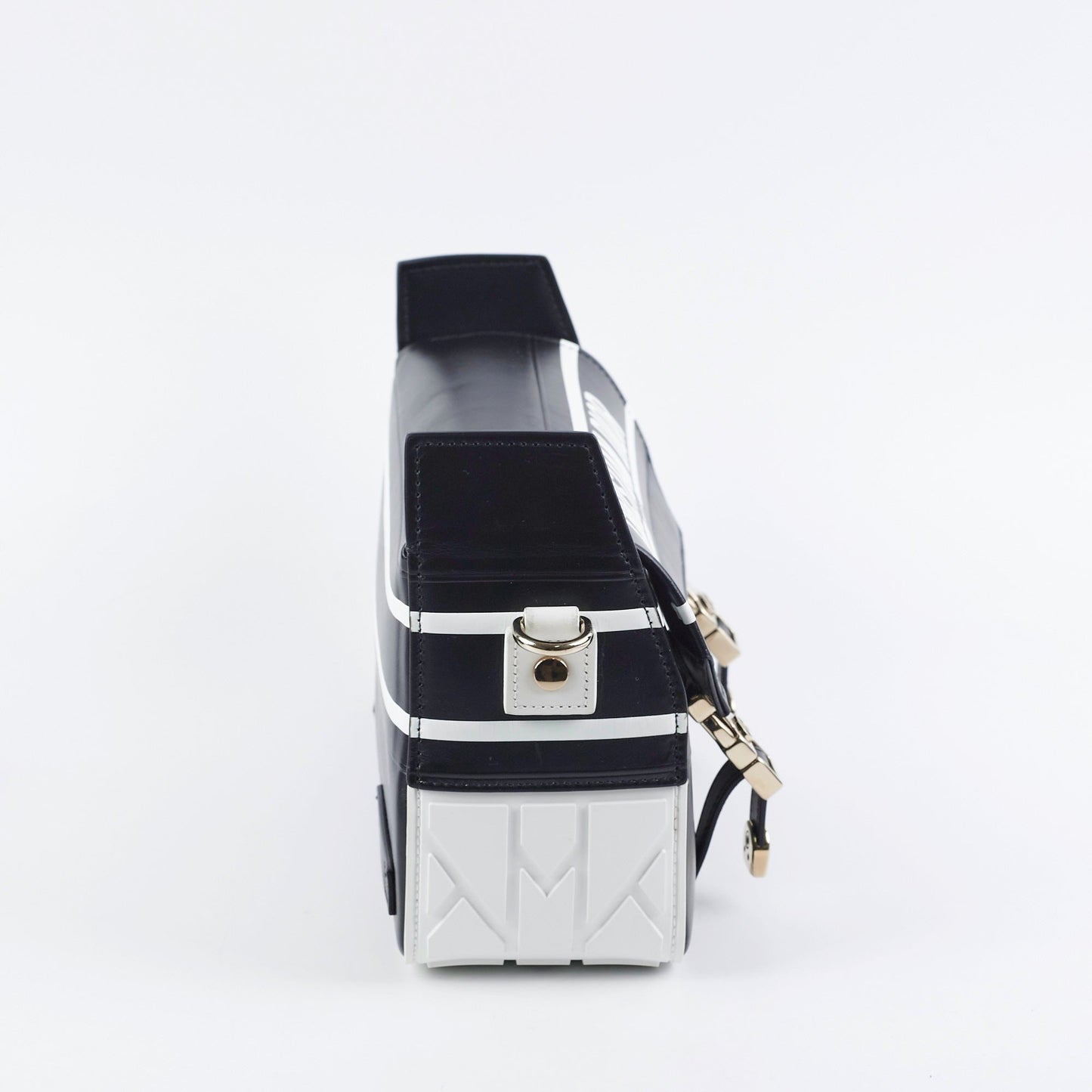 Christian Dior Camp Bag Black And White