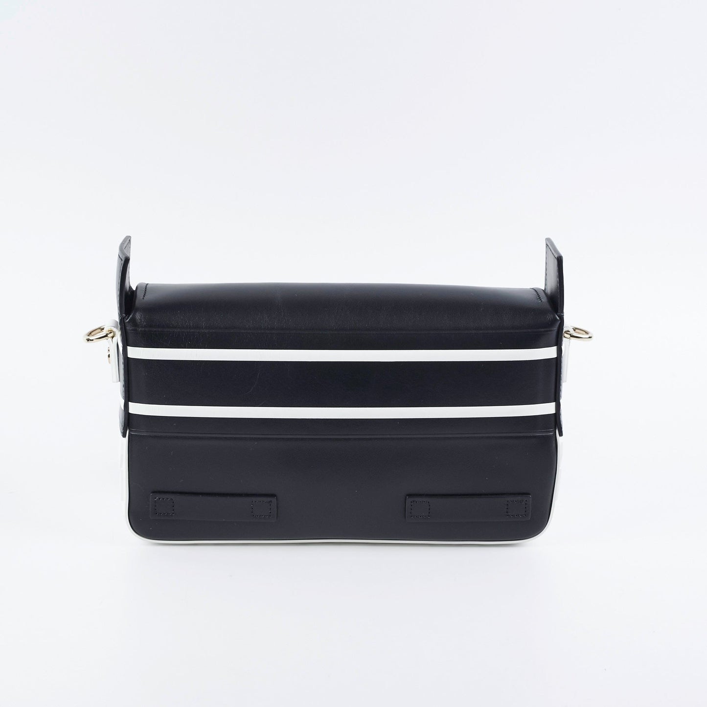 Christian Dior Camp Bag Black And White