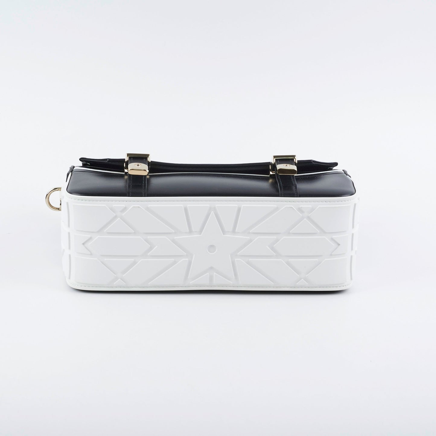 Christian Dior Camp Bag Black And White