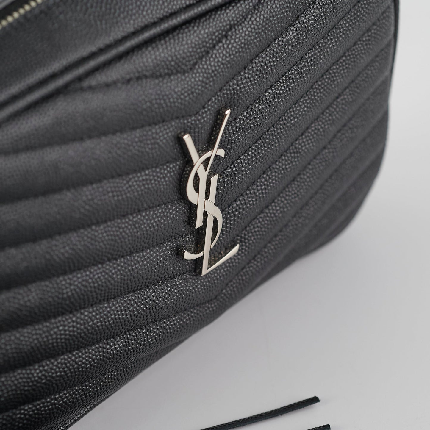 Saint Laurent Mini Lou Camera Black Crossbody Bag