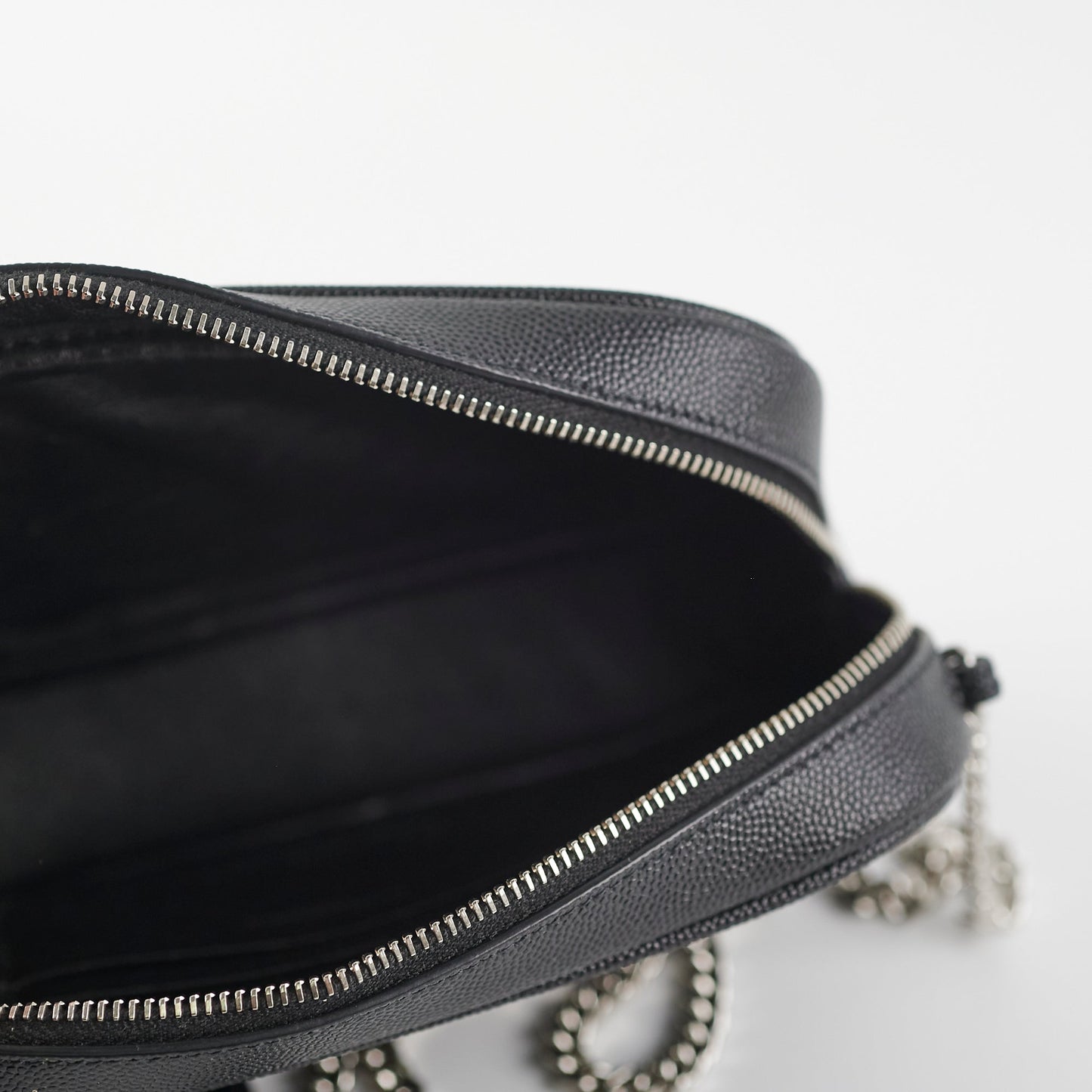 Saint Laurent Mini Lou Camera Black Crossbody Bag