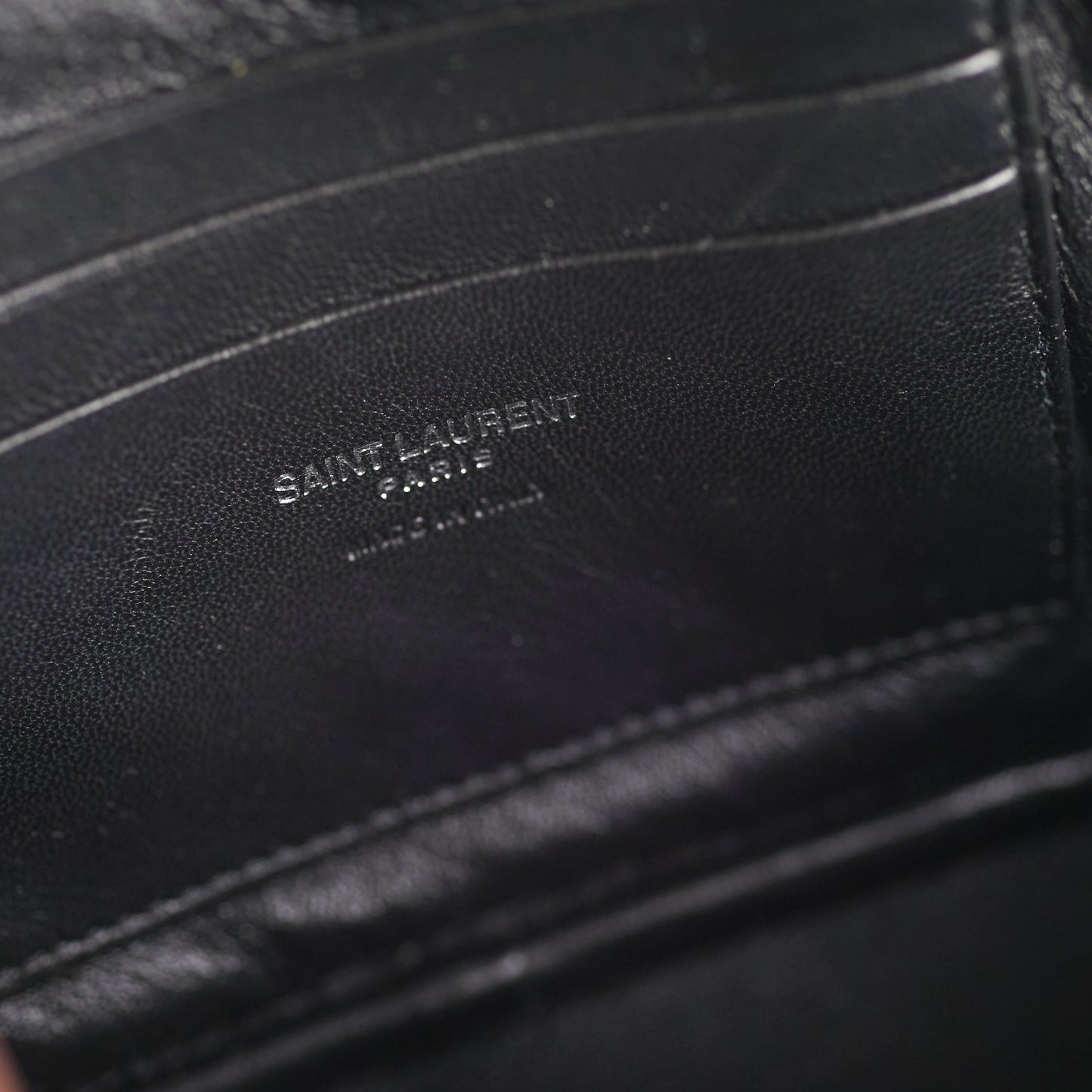 Saint Laurent Mini Lou Camera Black Crossbody Bag