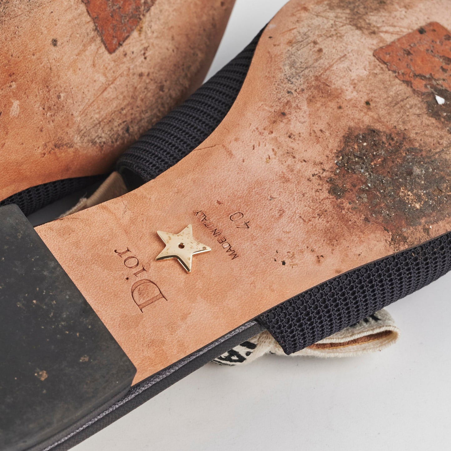 Dior J'adior Slingback Flats Size 40