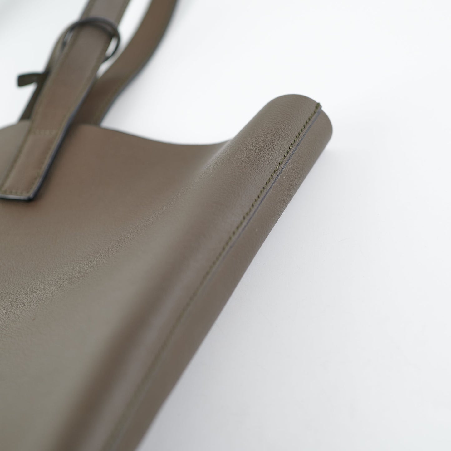 Saint Laurent Olive Green/Grey Tote