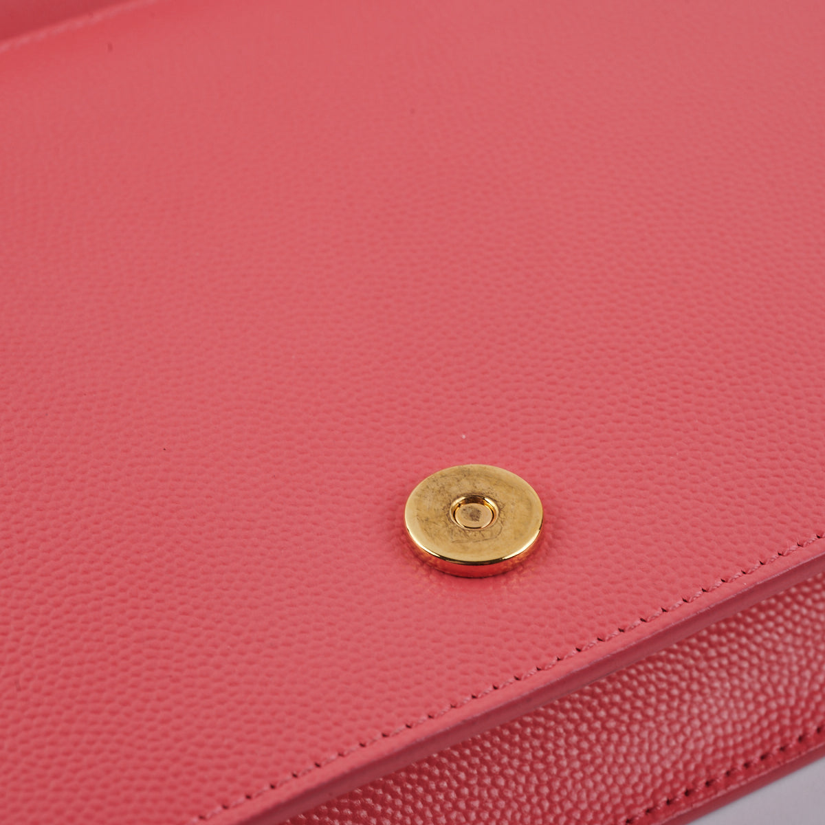 Saint Laurent Medium Kate Clutch Pink