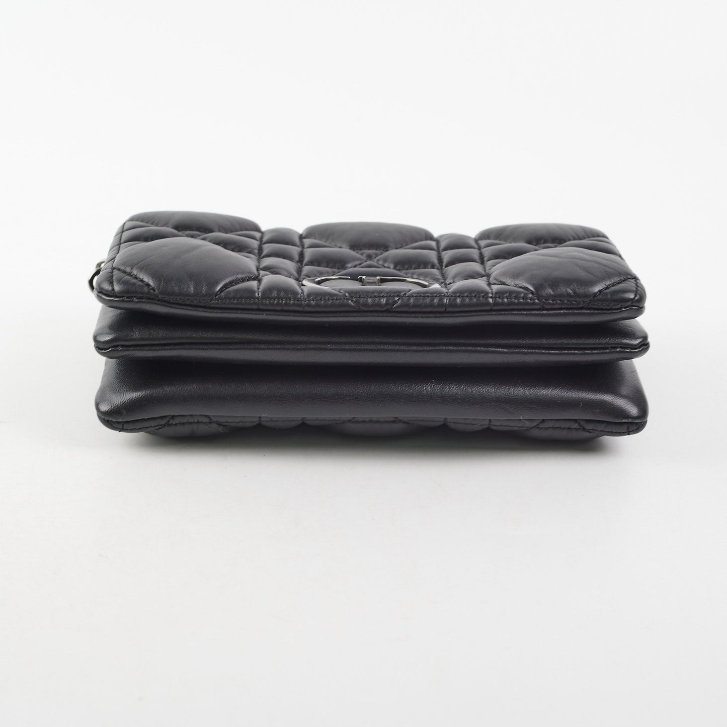 Dior Caro Macrocannage Mini So Black