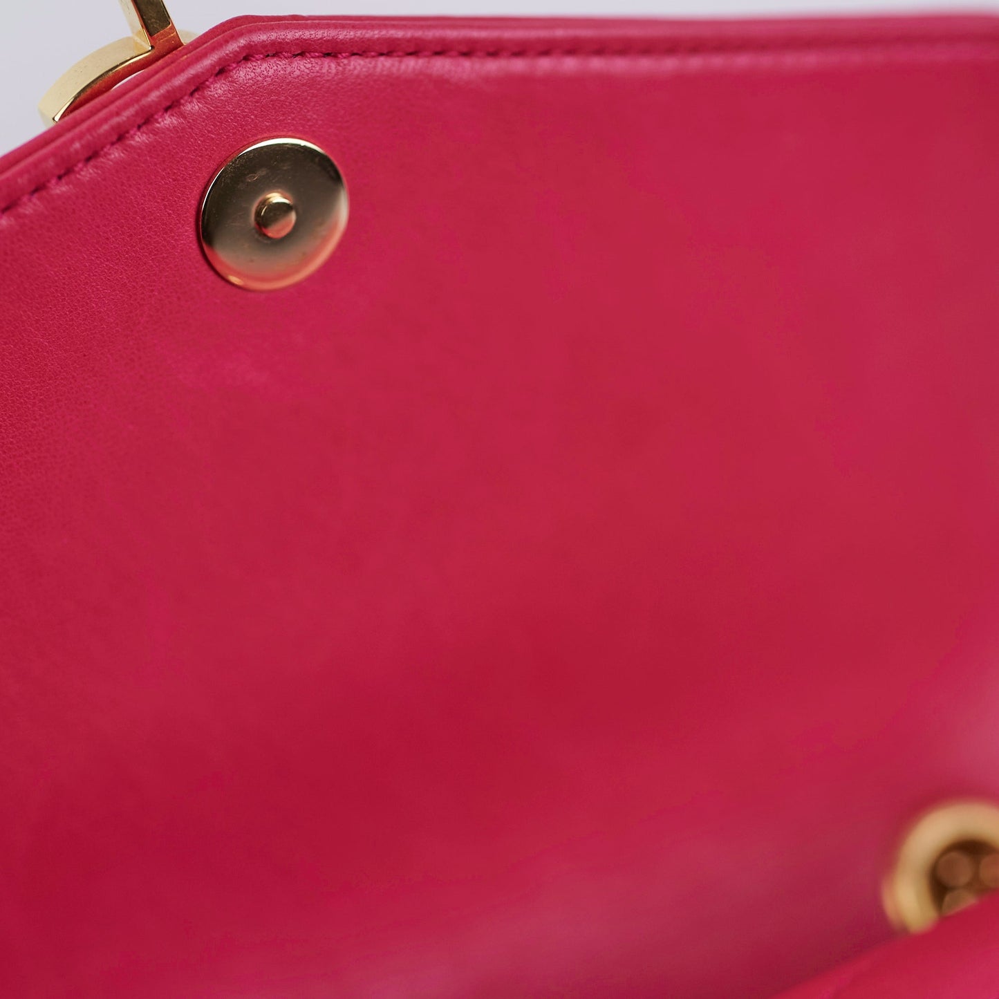 Saint Laurent Small Sulpice Chevron Pink Crossbody Bag