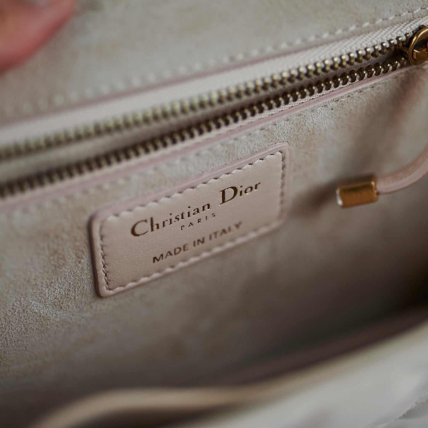 Christian Dior Dioraddict Flap Lambskin Light Pink