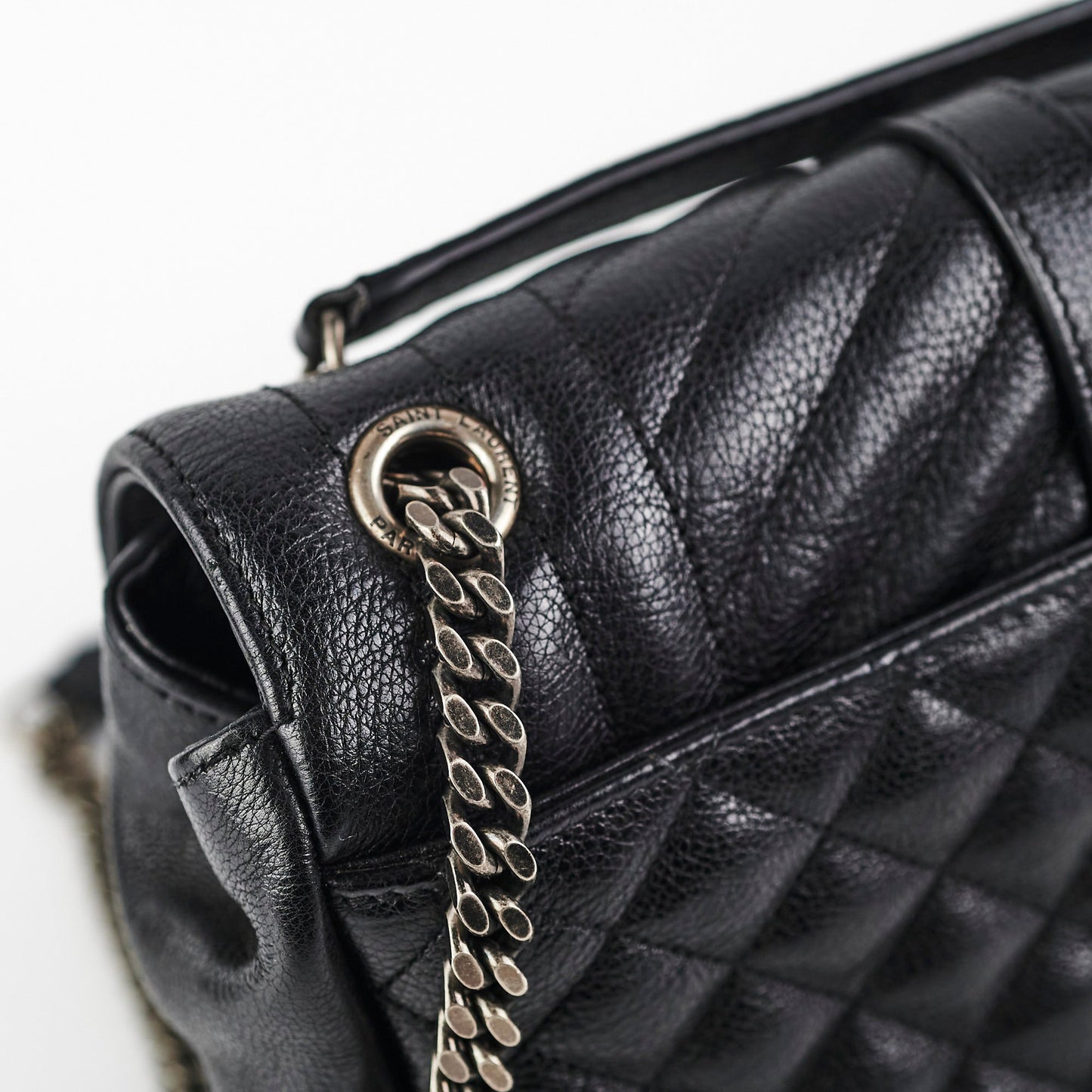 Saint Laurent College Small Black