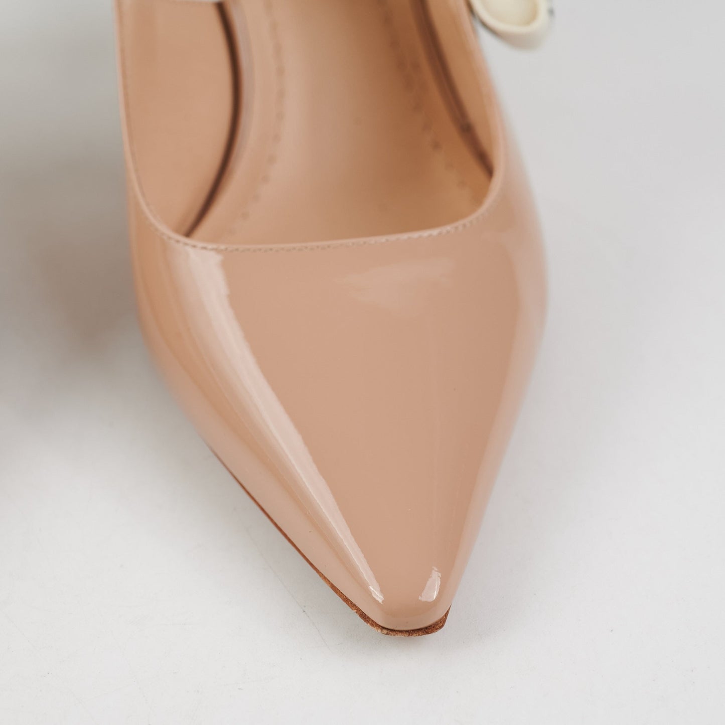 Dior Slingback Heels Beige 36