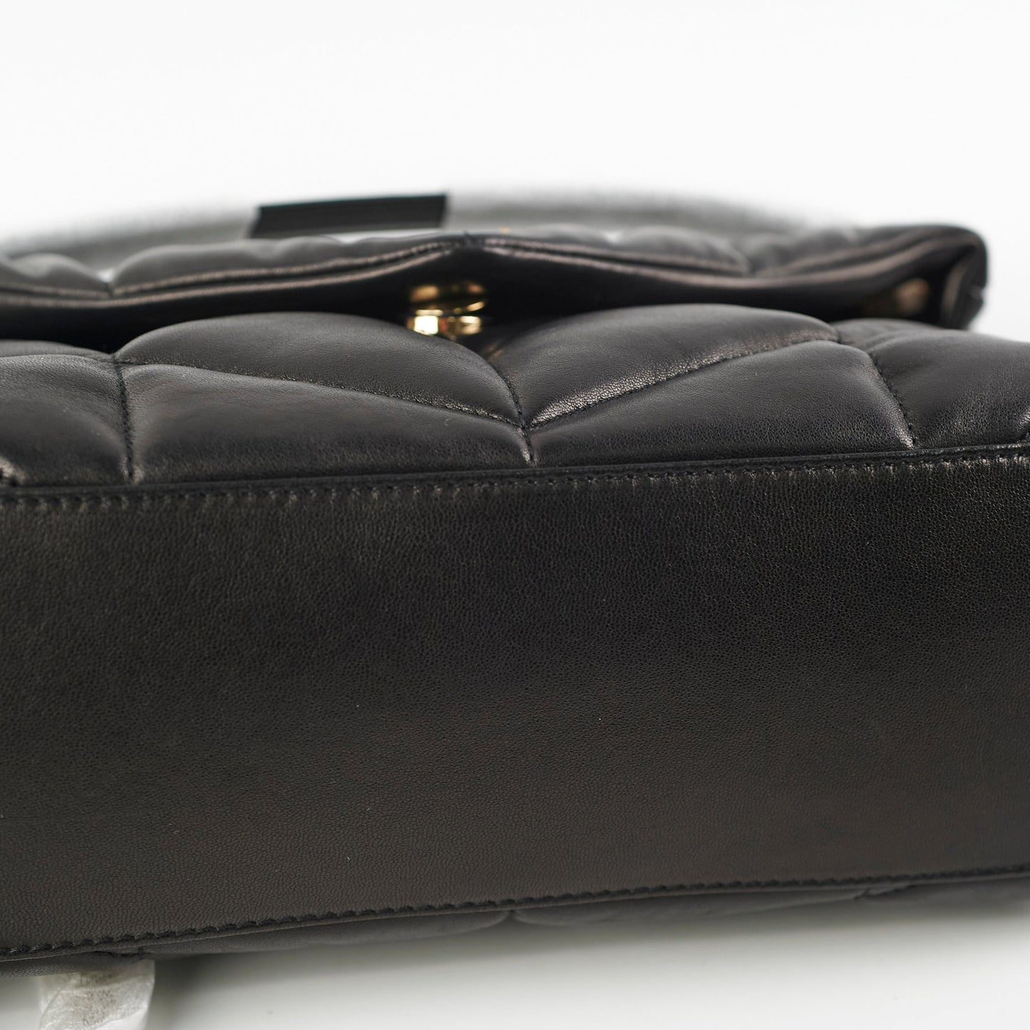 Saint Laurent Puffer Small Black Shoulder Bag