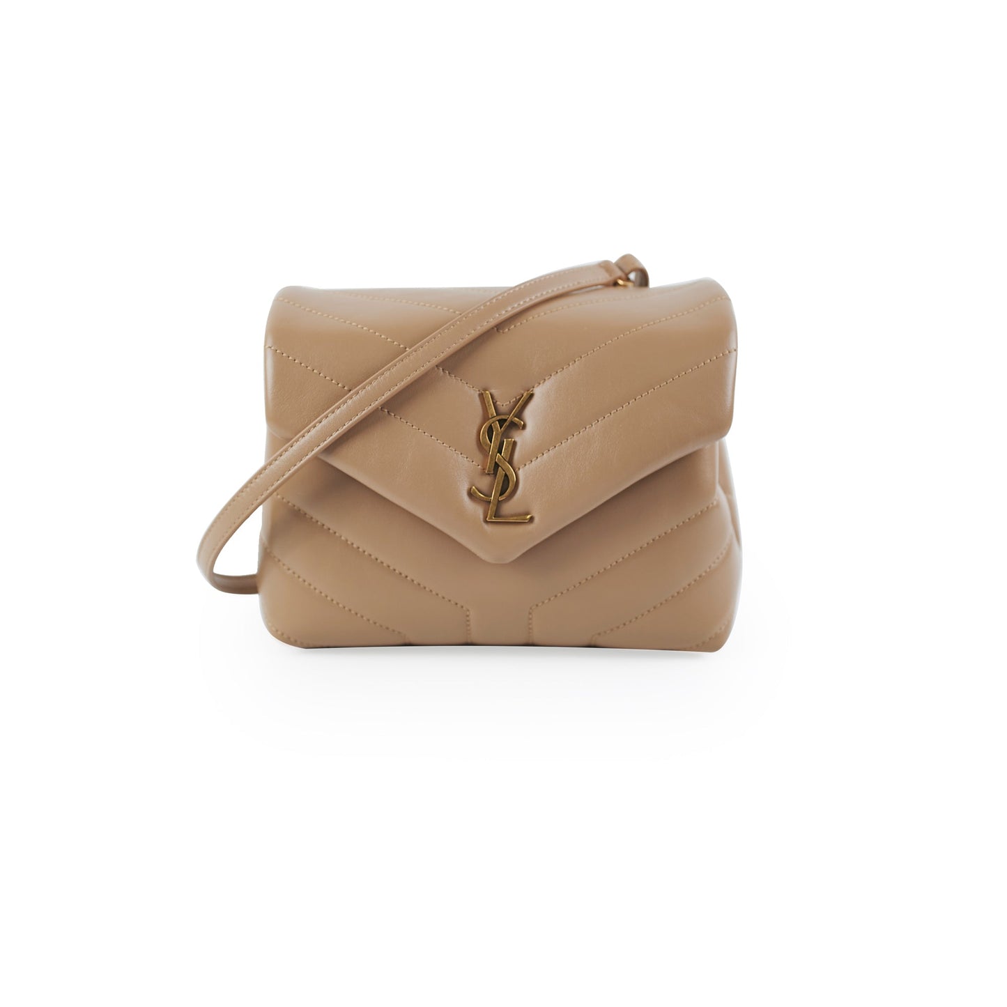 Saint Laurent Toy Lou Lou Dark Beige