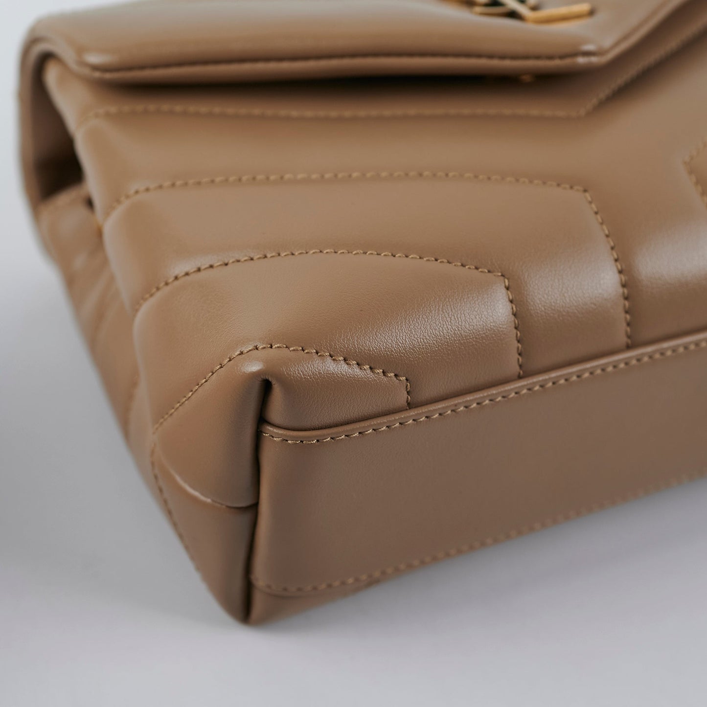 Saint Laurent Toy Lou Lou Dark Beige