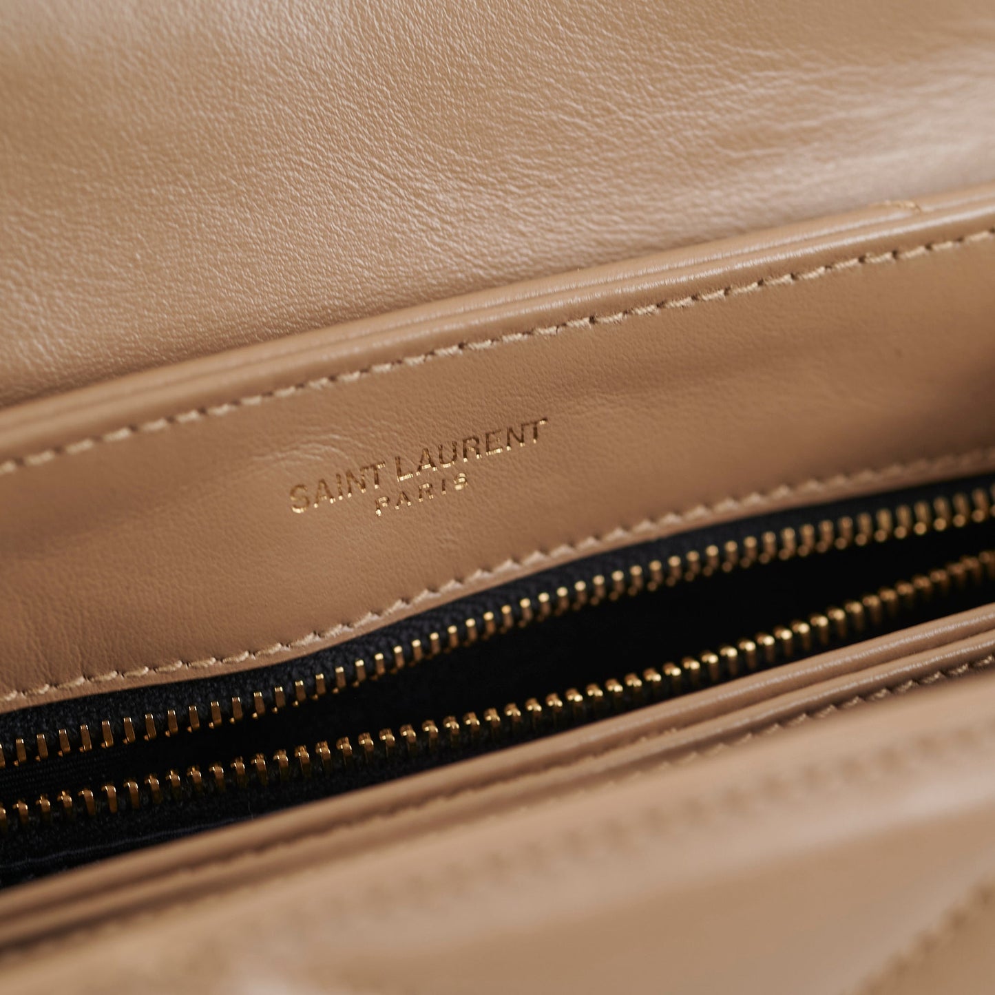 Saint Laurent Toy Lou Lou Dark Beige