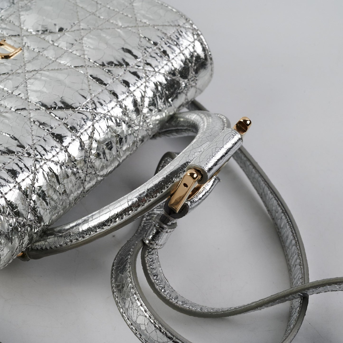 Dior Backpack Silver