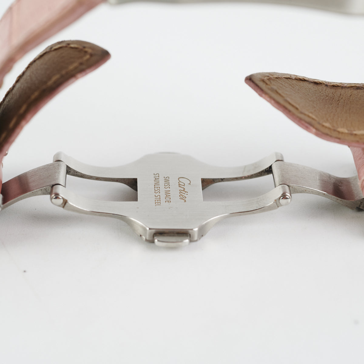 Cartier Santos De Watch Pink Automatic Movement
