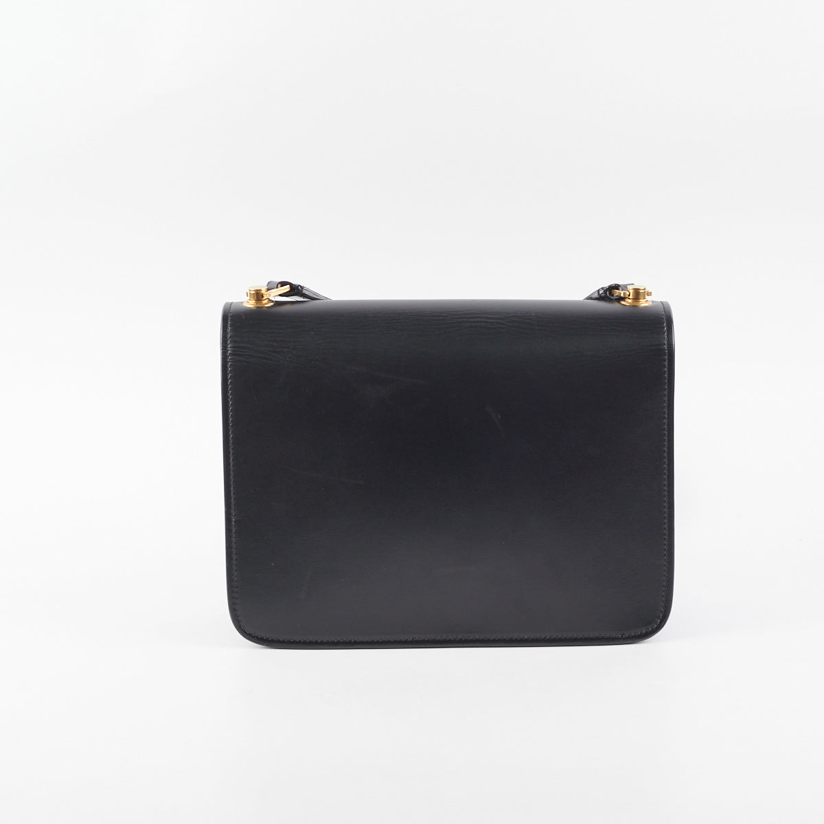 Saint Laurent Le Carre Satchel Box Black