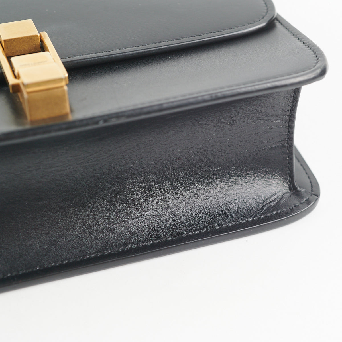 Saint Laurent Le Carre Satchel Box Black