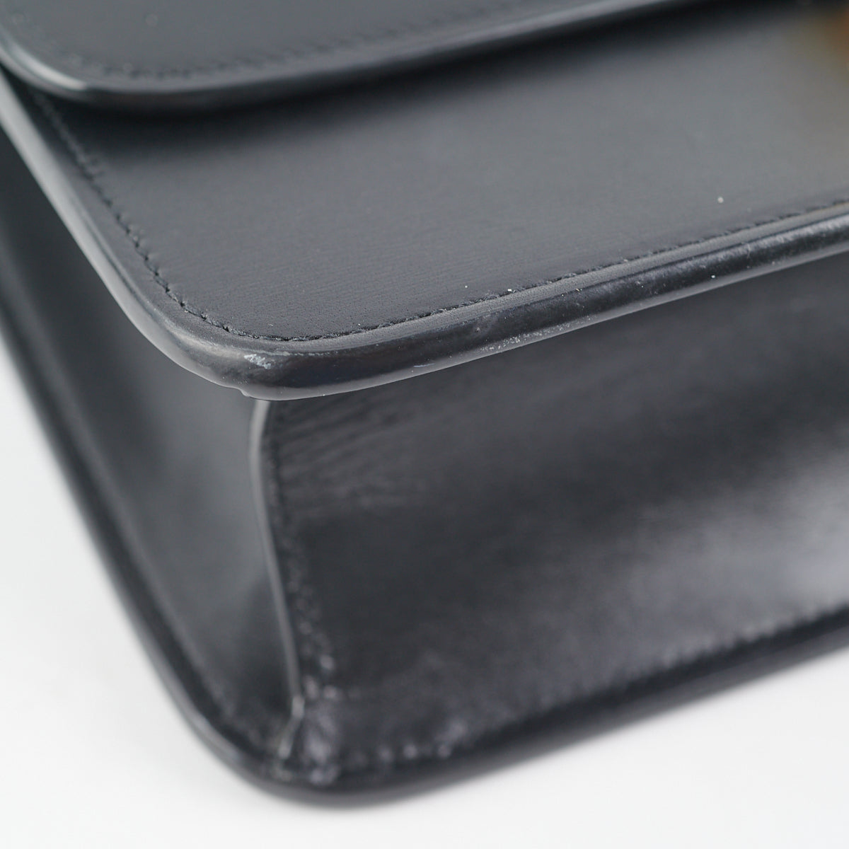 Saint Laurent Le Carre Satchel Box Black