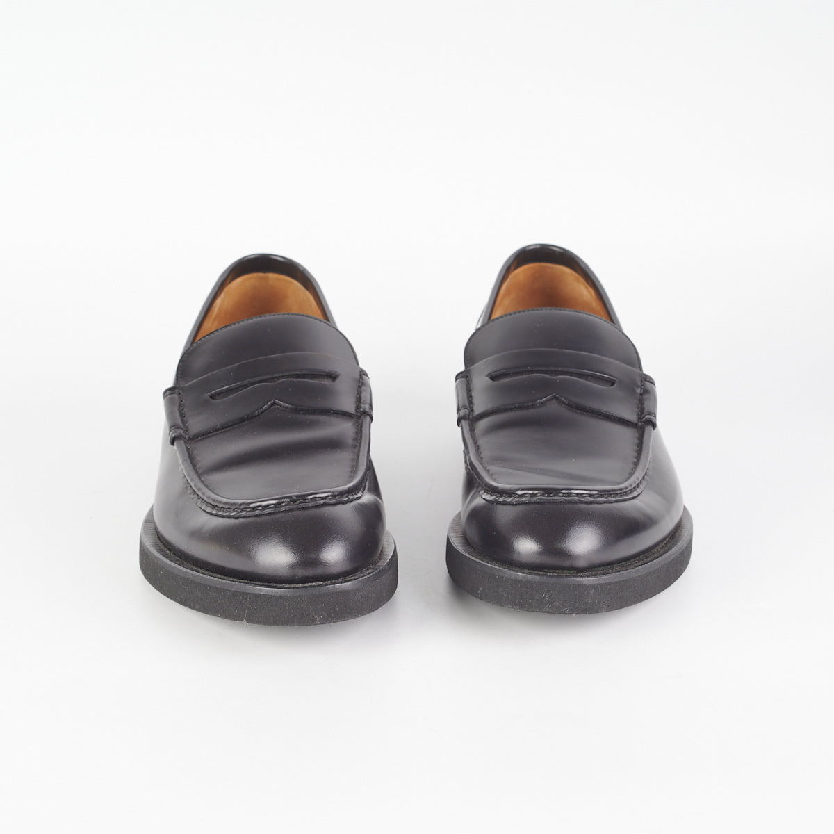 Gucci Loafer Shoes size 5 39 Black