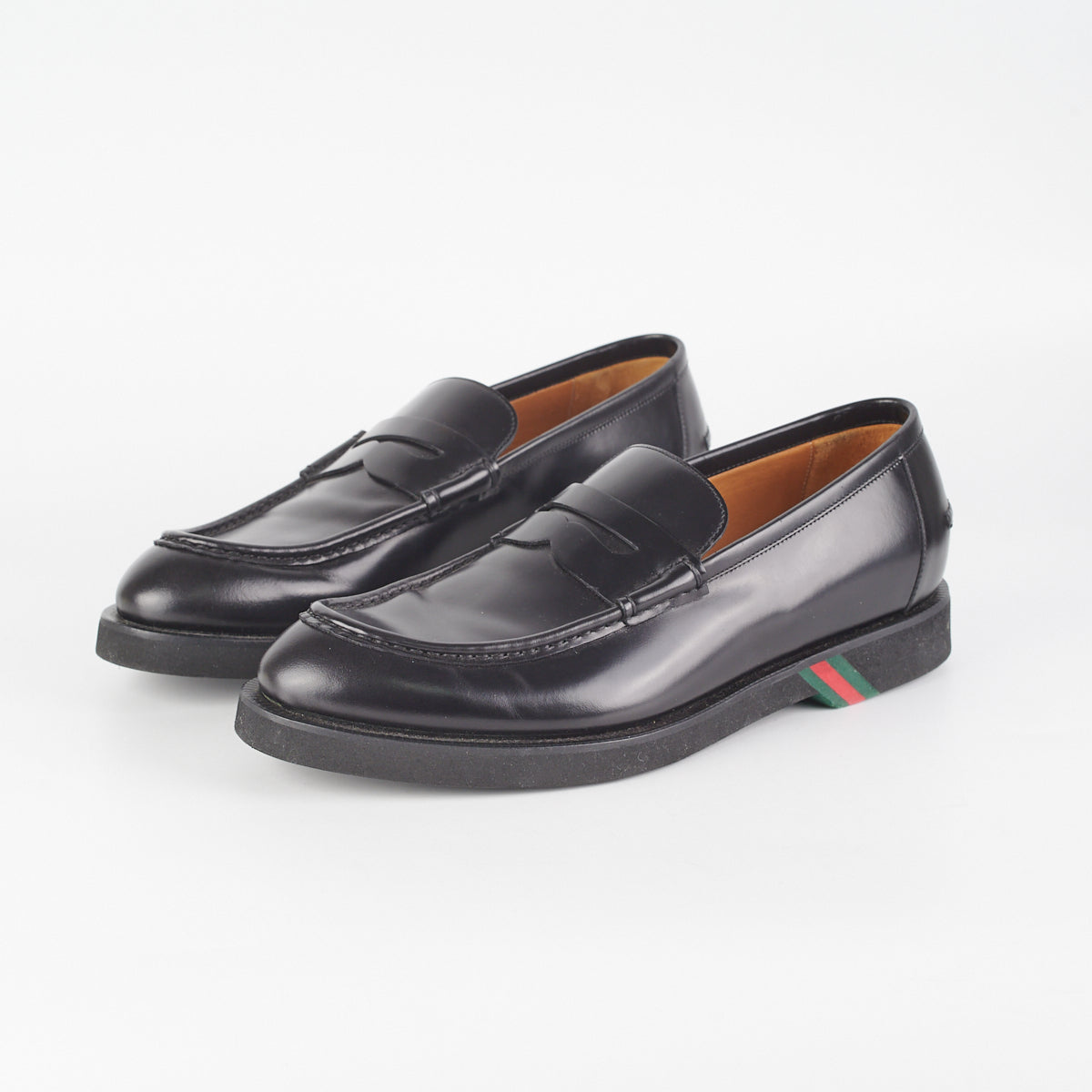 Gucci Loafer Shoes size 5 39 Black