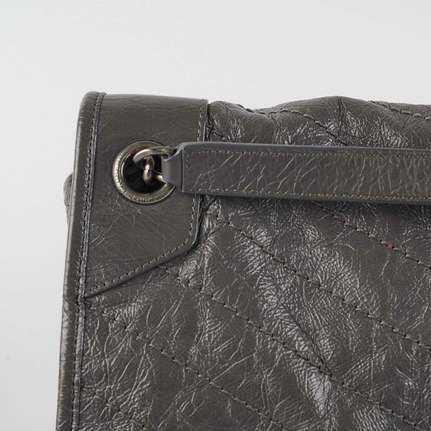 Saint Laurent Large Niki Grey