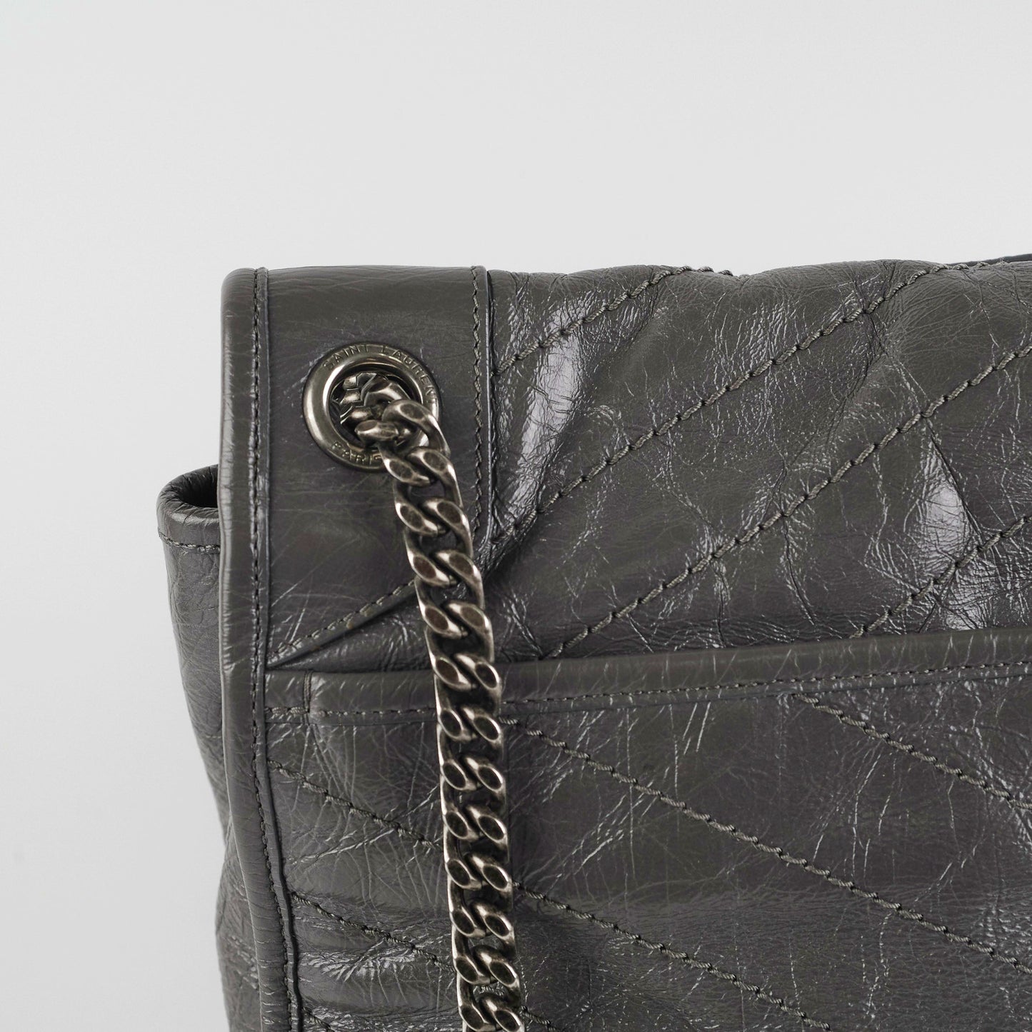 Saint Laurent Large Niki Grey