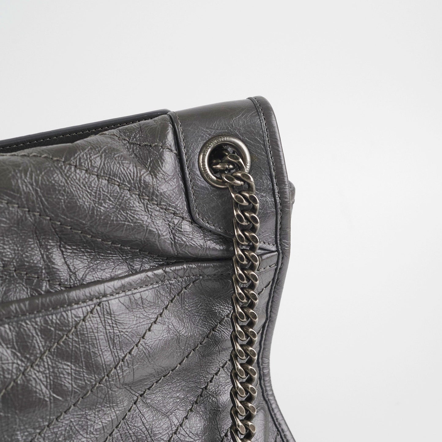 Saint Laurent Large Niki Grey