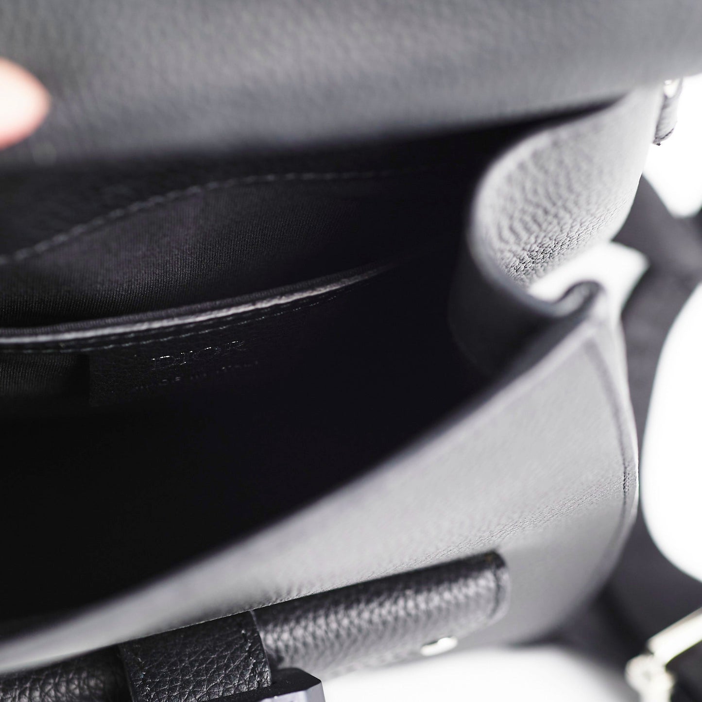 Christian Dior Men's Black Mini Gallop Sling Bag