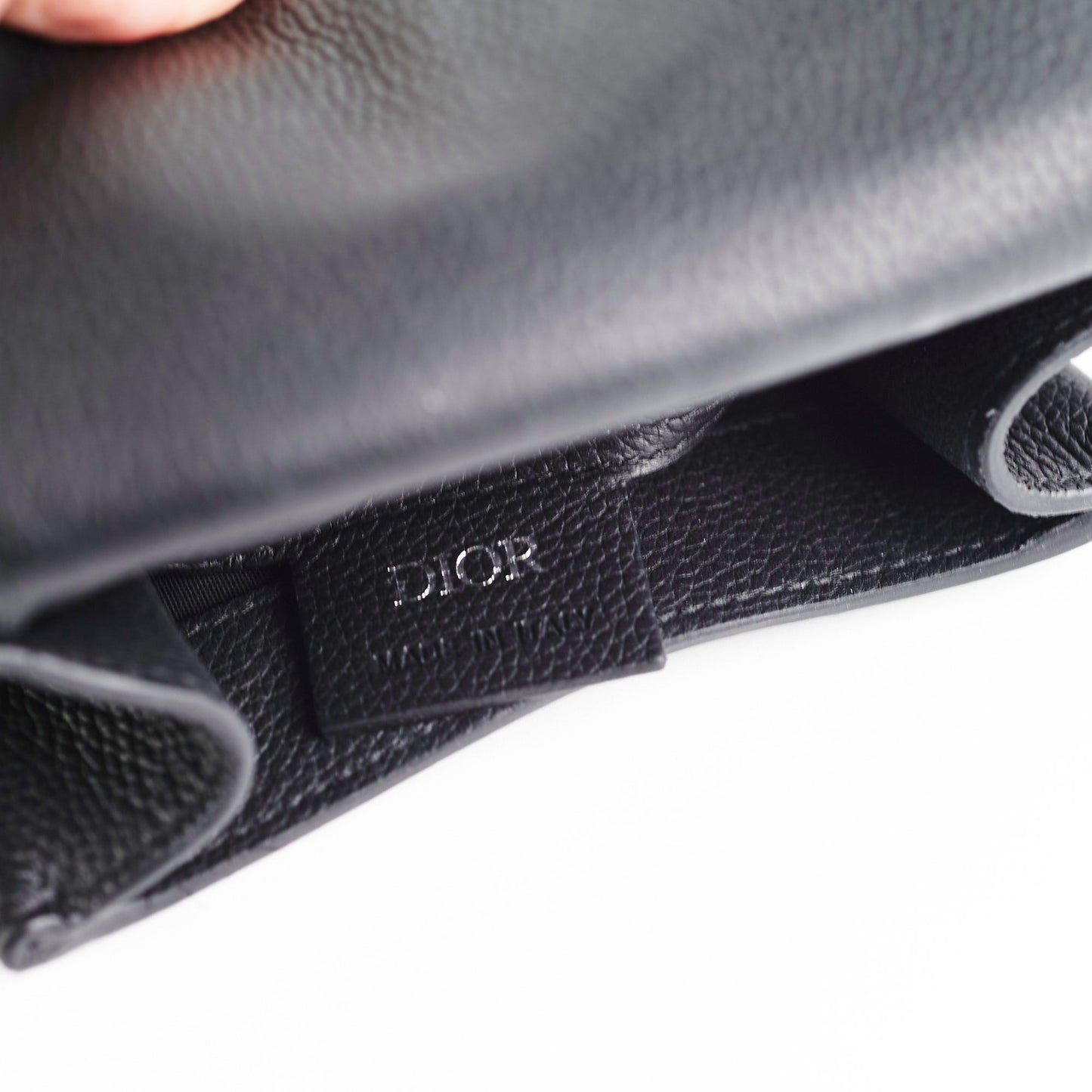 Christian Dior Men's Black Mini Gallop Sling Bag