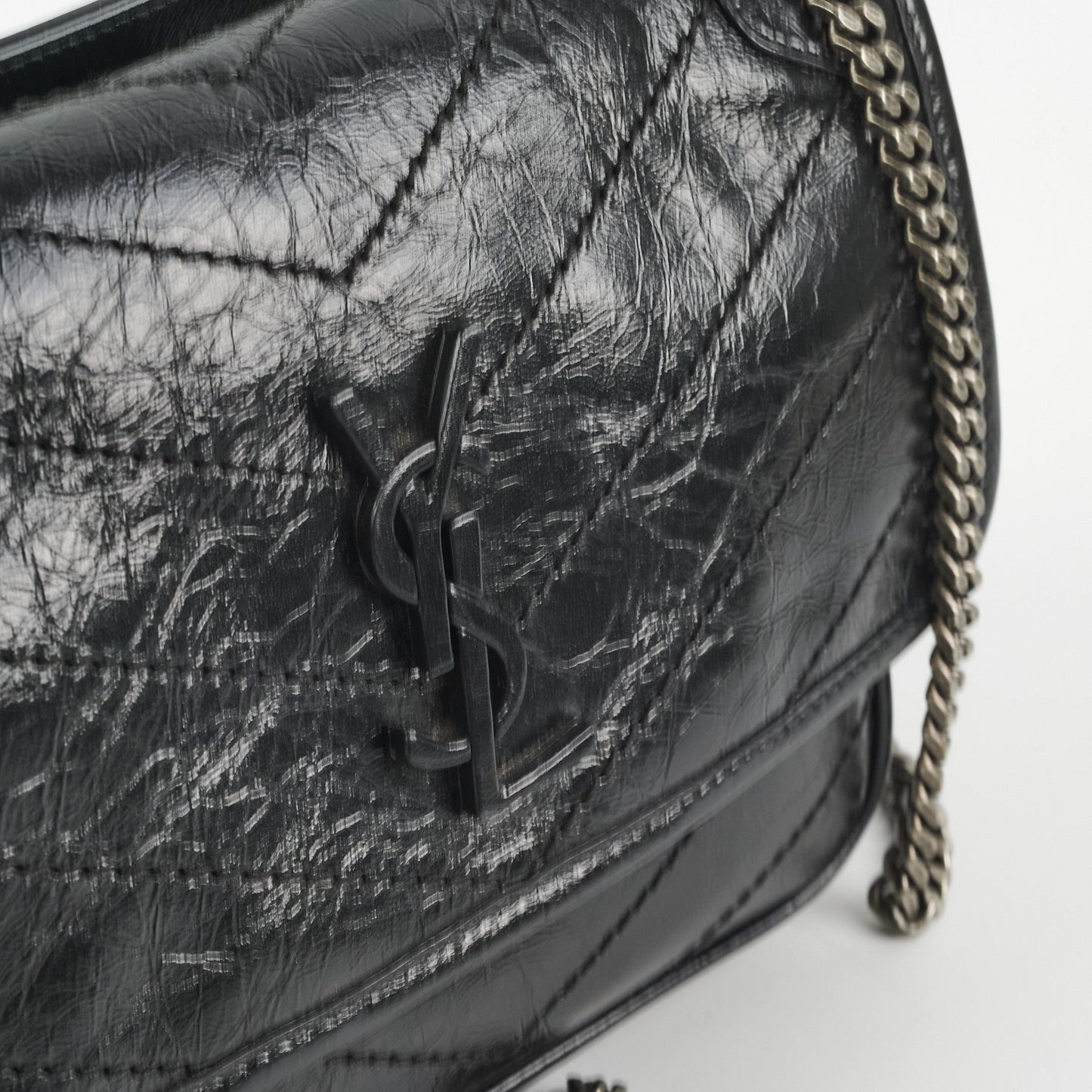 Saint Laurent Baby Niki Bag Black