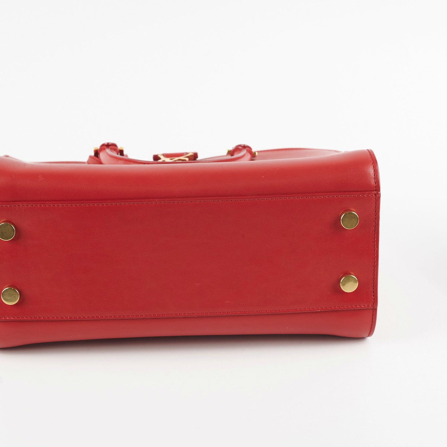 Saint Laurent Cabas Red Small