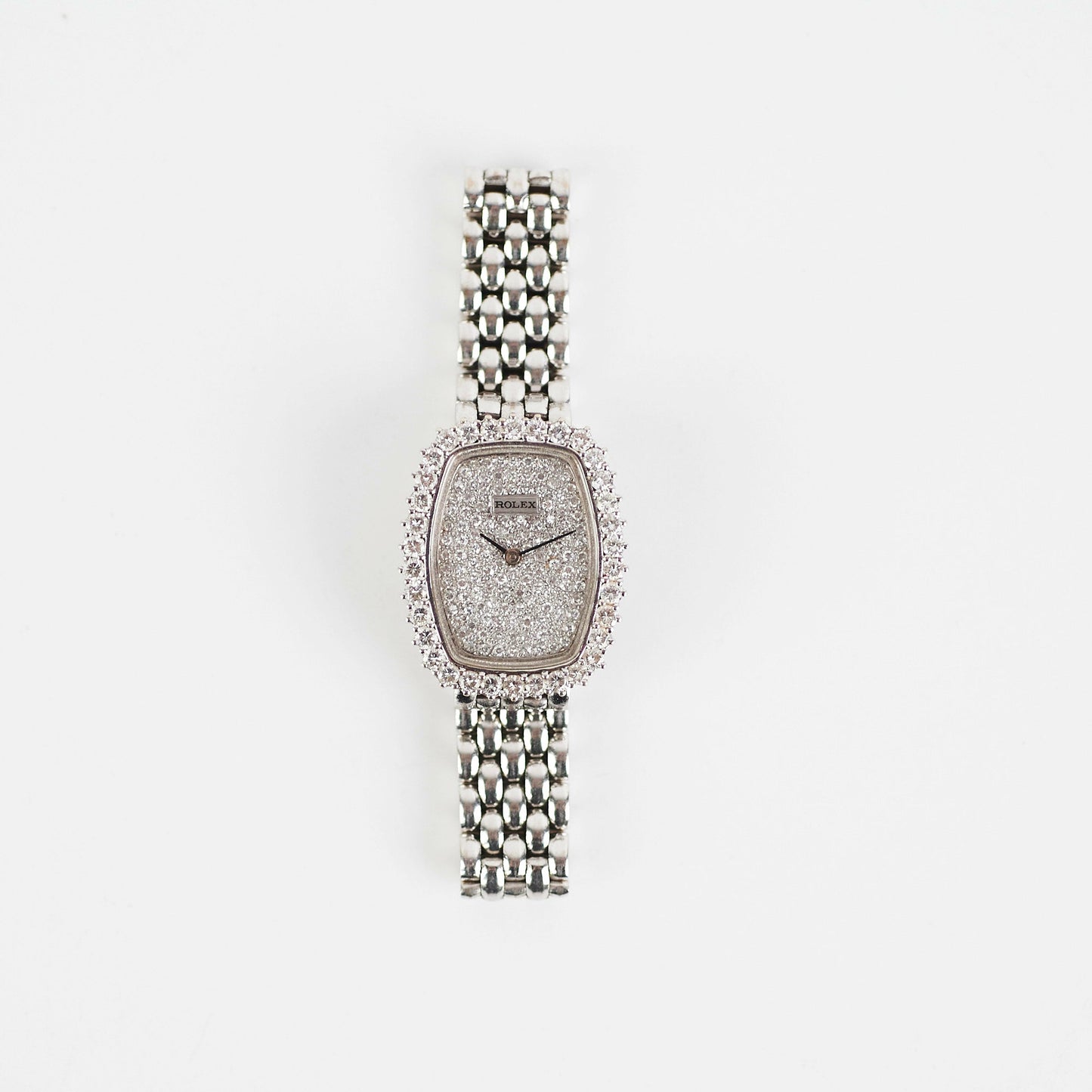 Rolex Diamond Watch (Aftermarket Diamond)