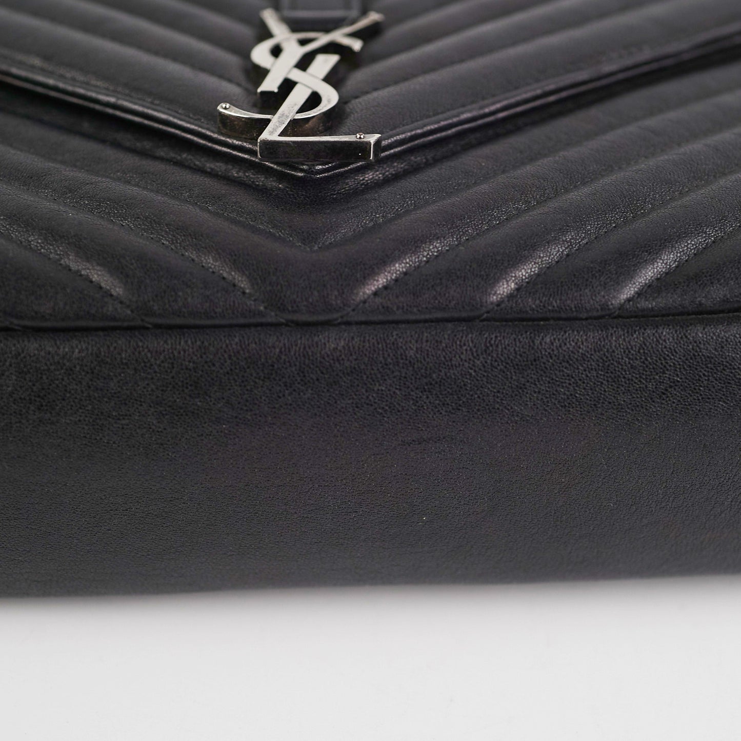 Saint Laurent Large College Bag Black