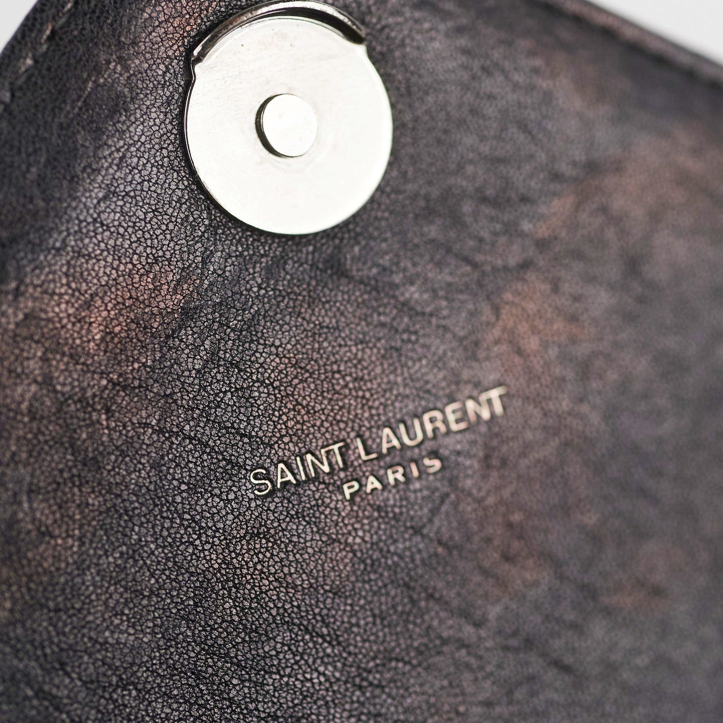 Saint Laurent Large College Bag Black