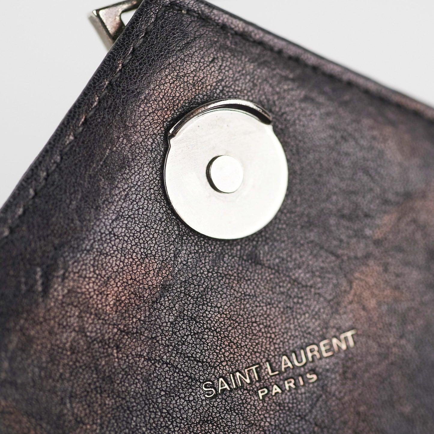 Saint Laurent Large College Bag Black