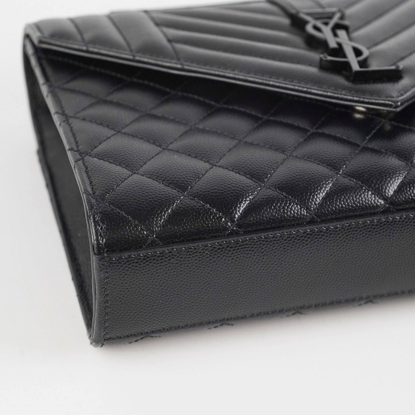 Saint Laurent Medium Envelope Bag Black