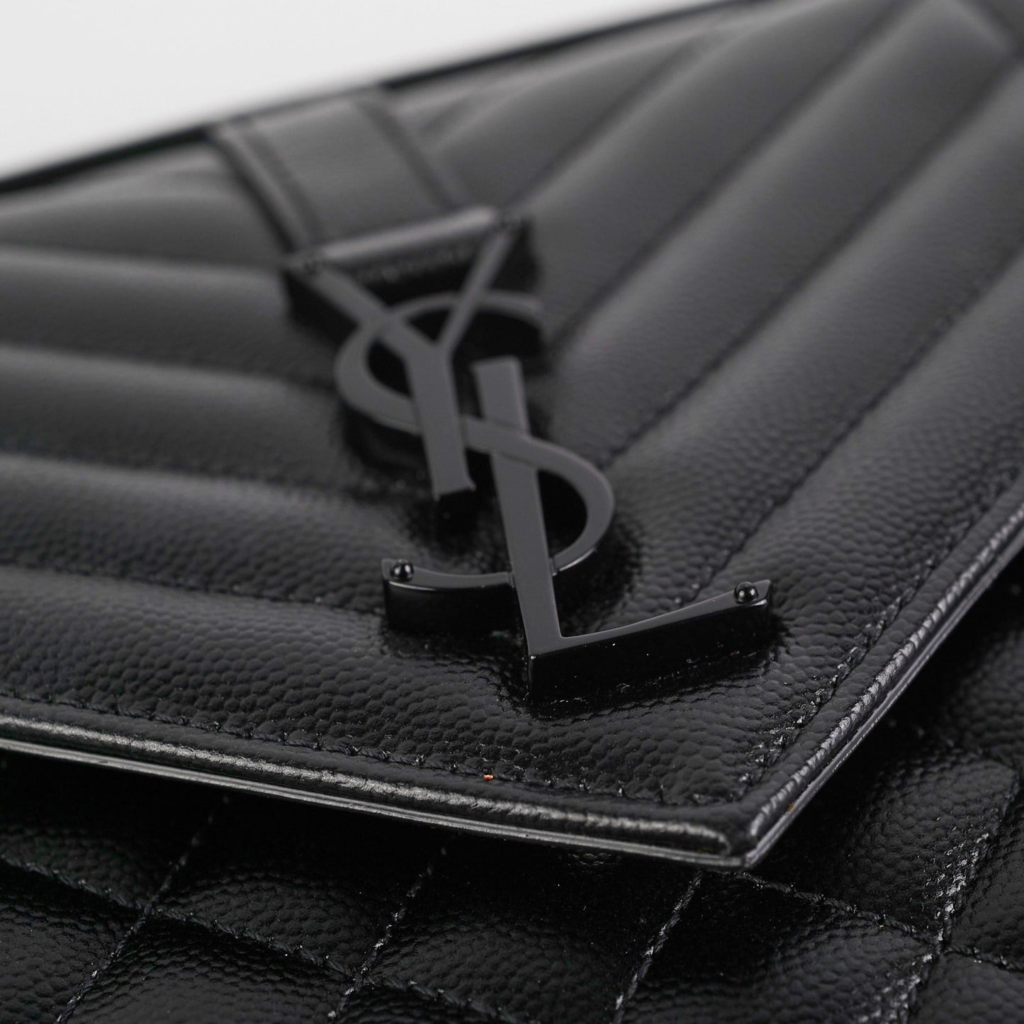 Saint Laurent Medium Envelope Bag Black