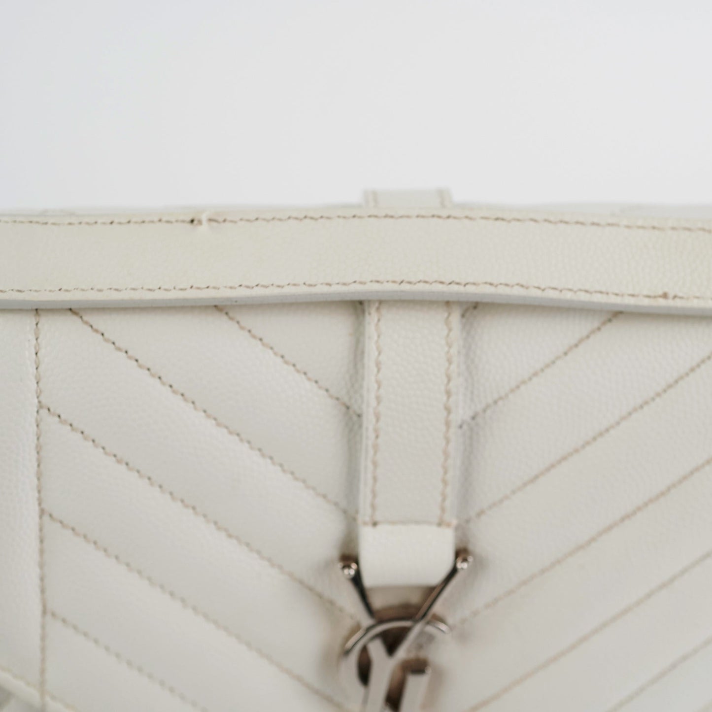 Saint Laurent Medium Envelope White