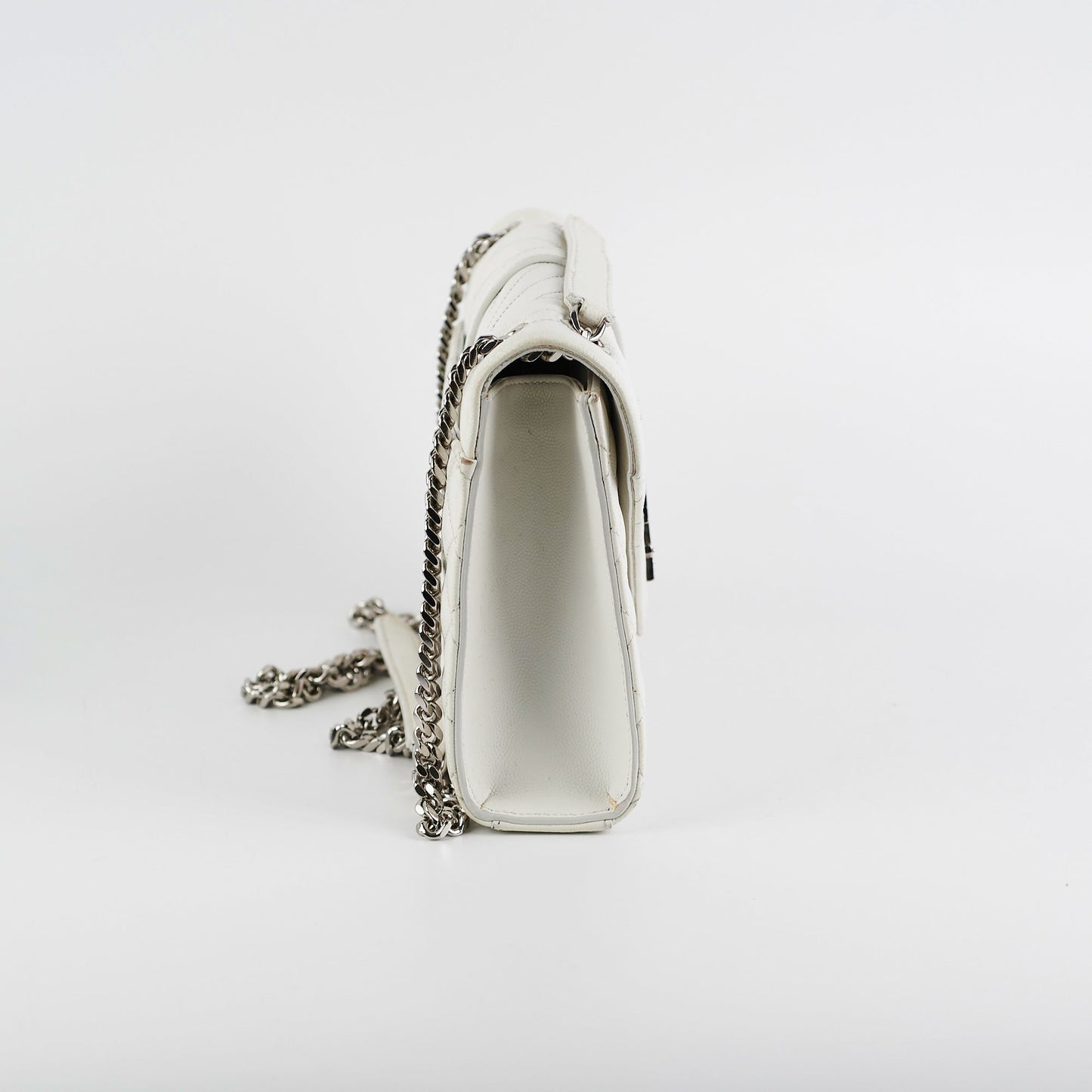 Saint Laurent Medium Envelope White