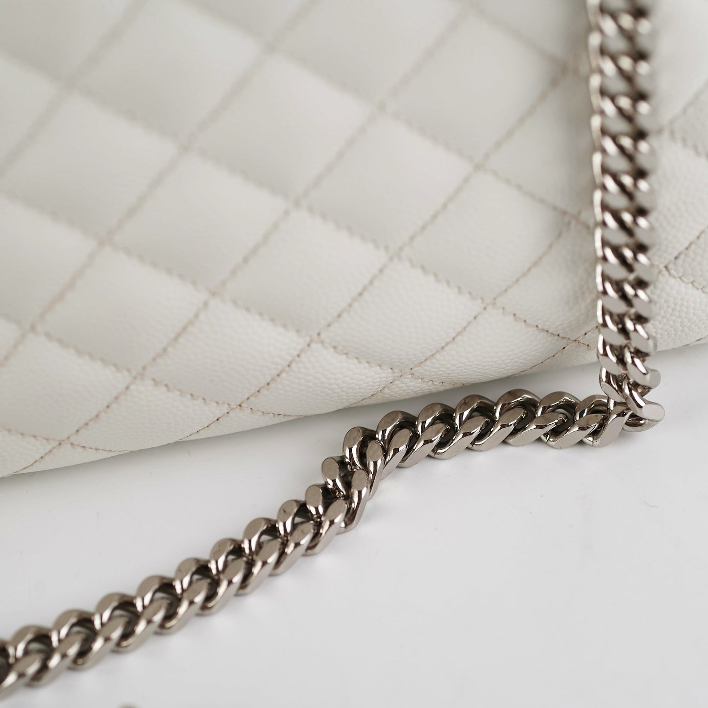 Saint Laurent Medium Envelope White