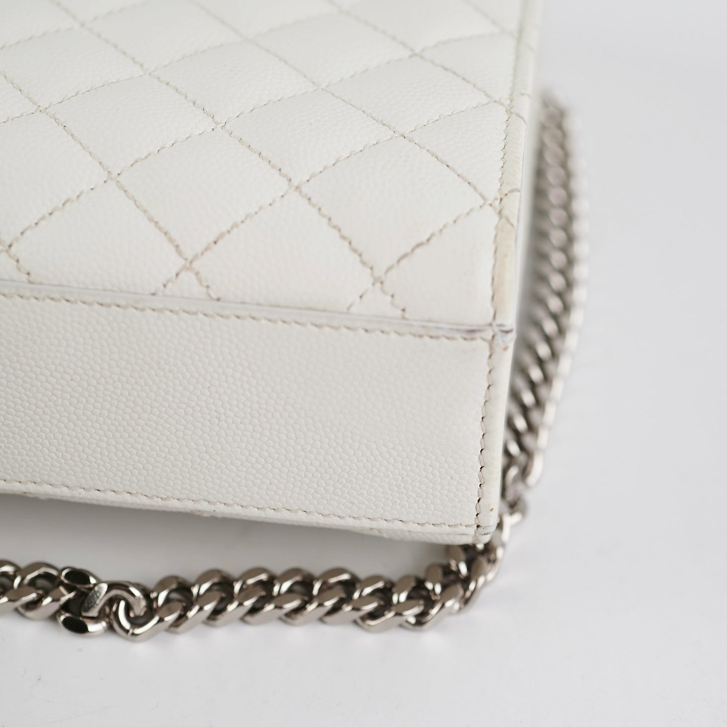 Saint Laurent Medium Envelope White
