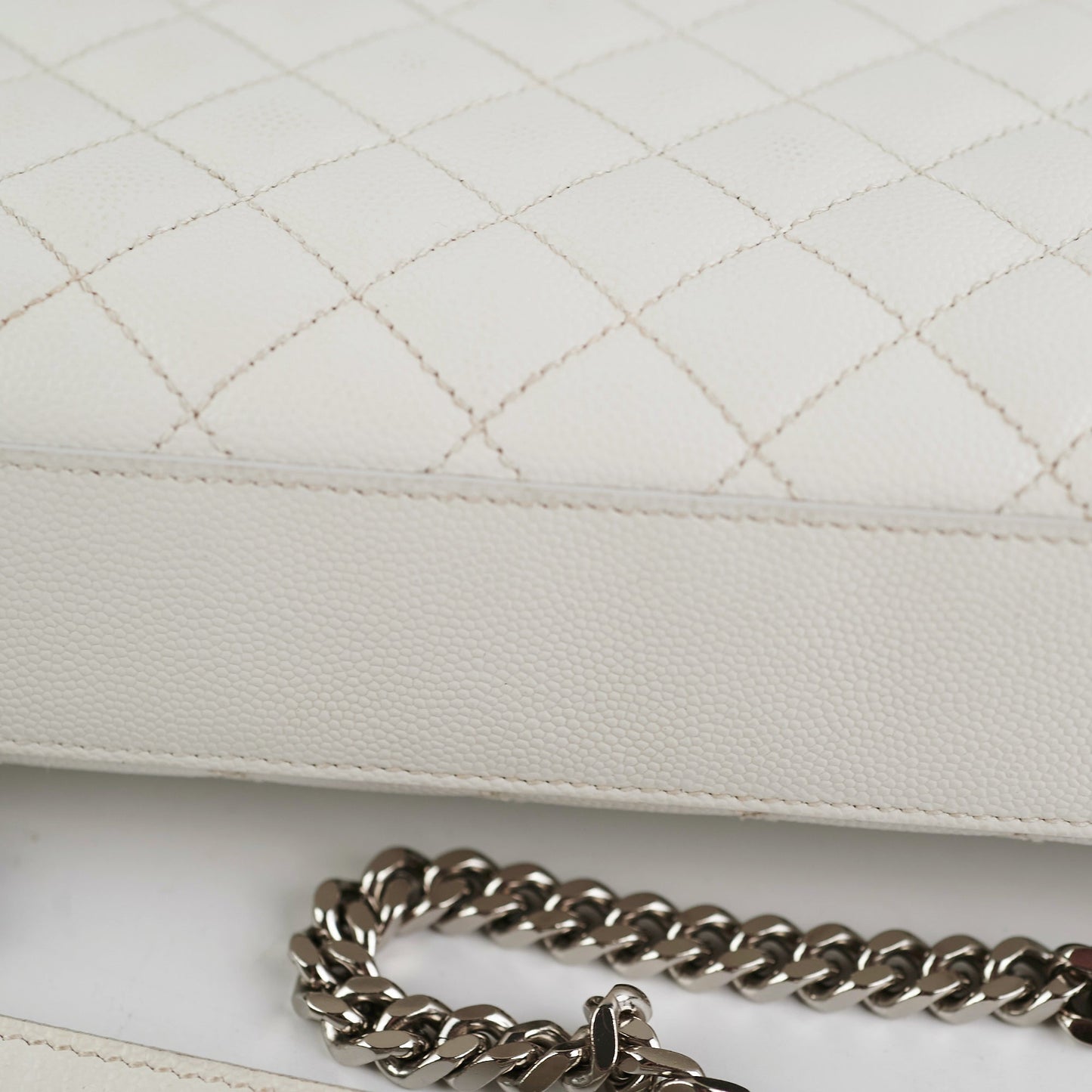 Saint Laurent Medium Envelope White