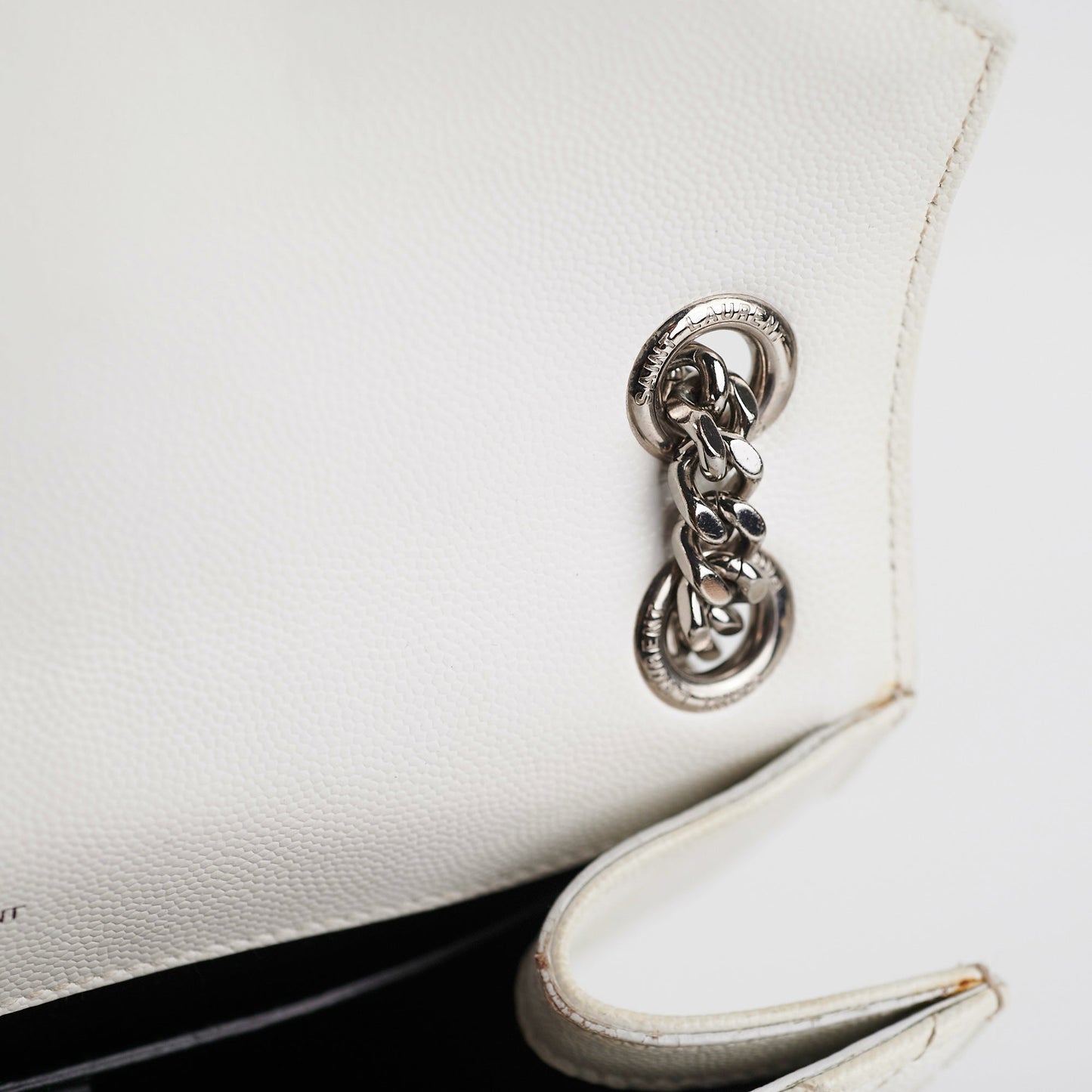 Saint Laurent Medium Envelope White
