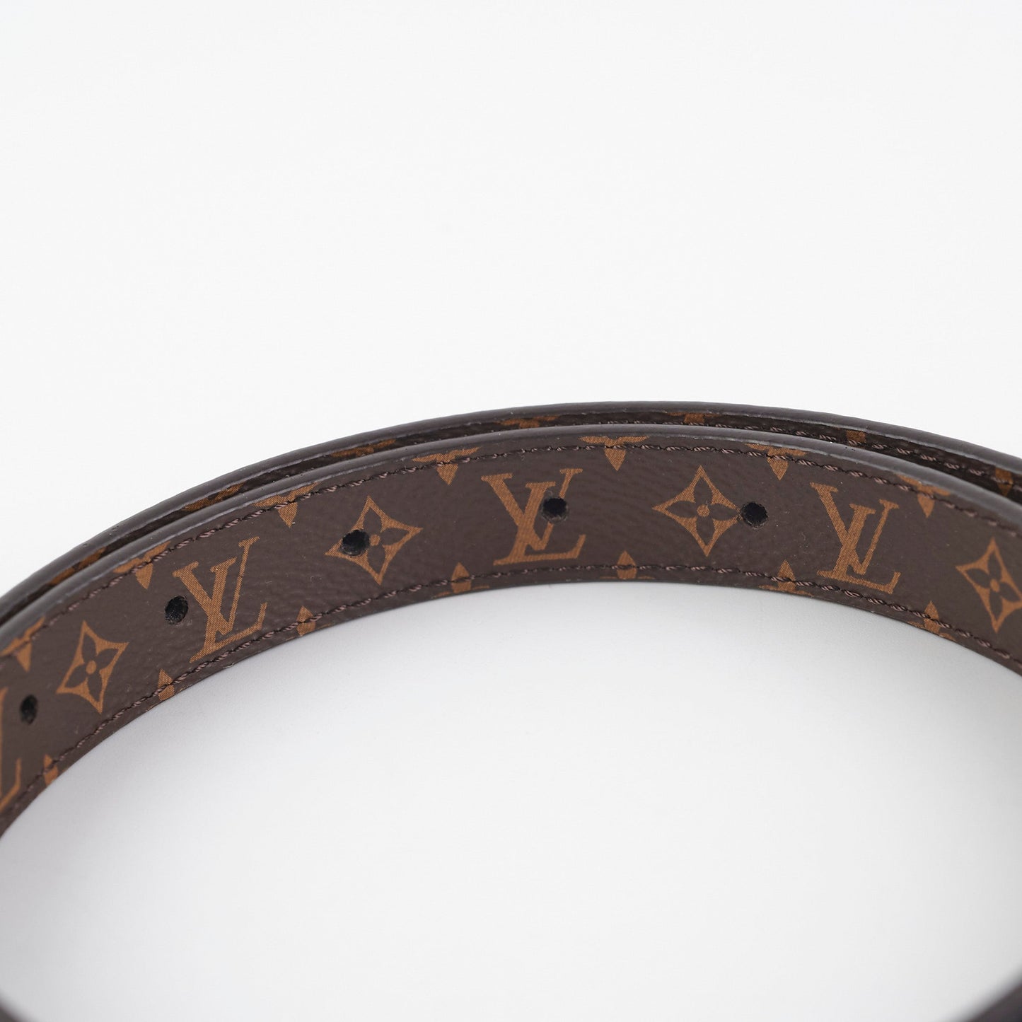 Louis Vuitton 20mm Reversible Logo Monogram 75cm Belt